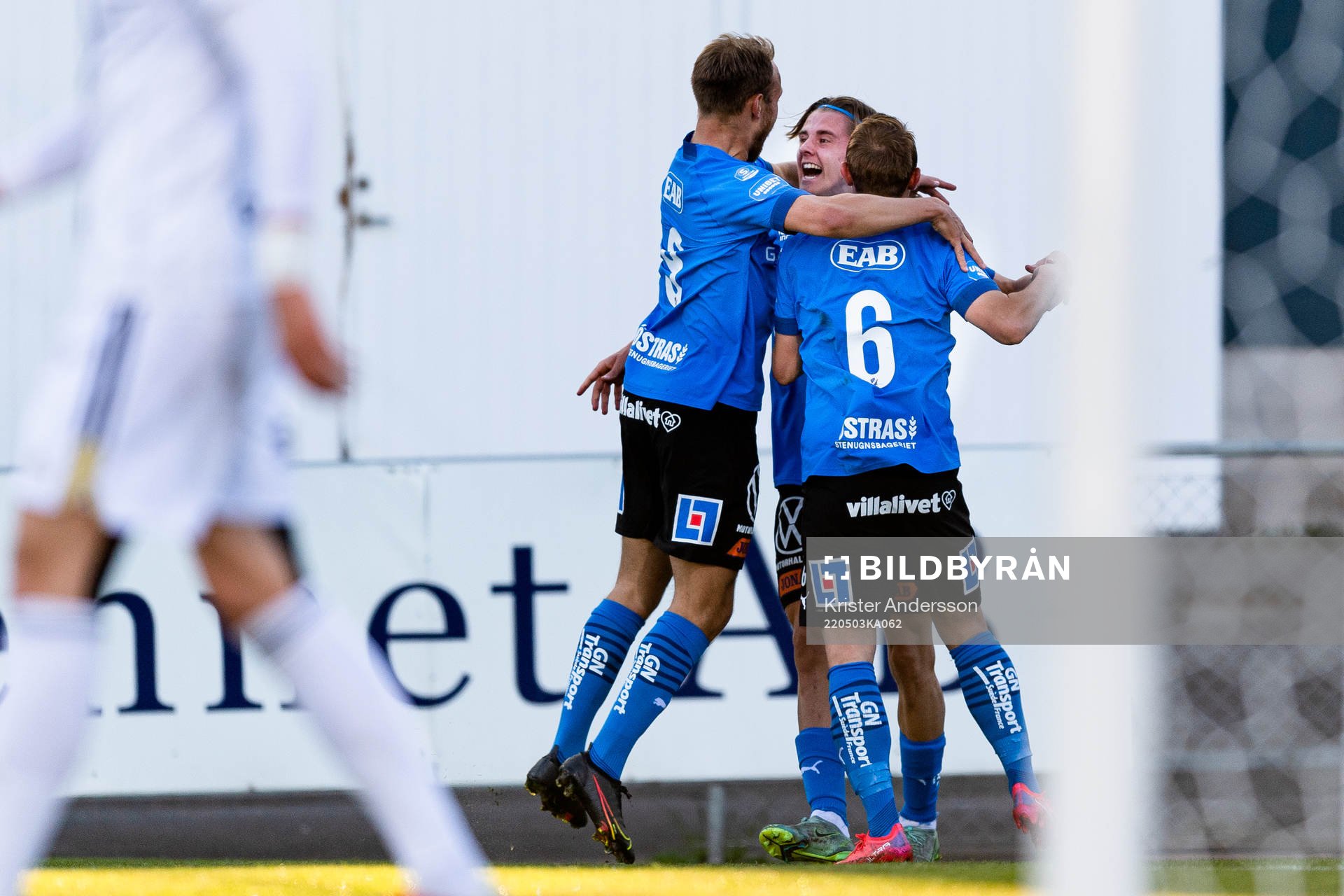 Halmstads Erik Ahlstrand jublar