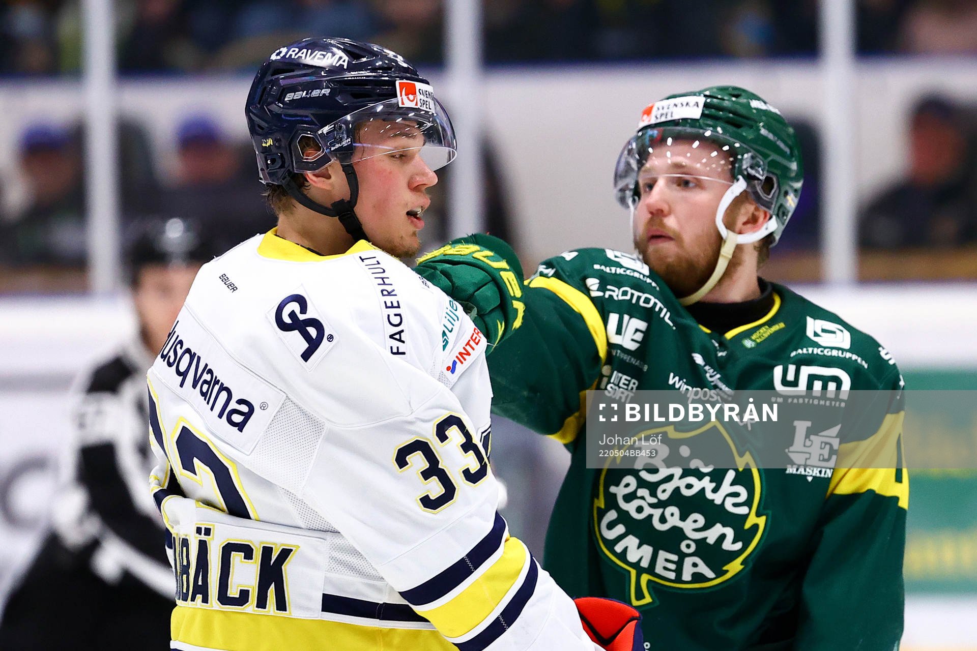 s Måns Lindbäck och Björklövens William Eriksson