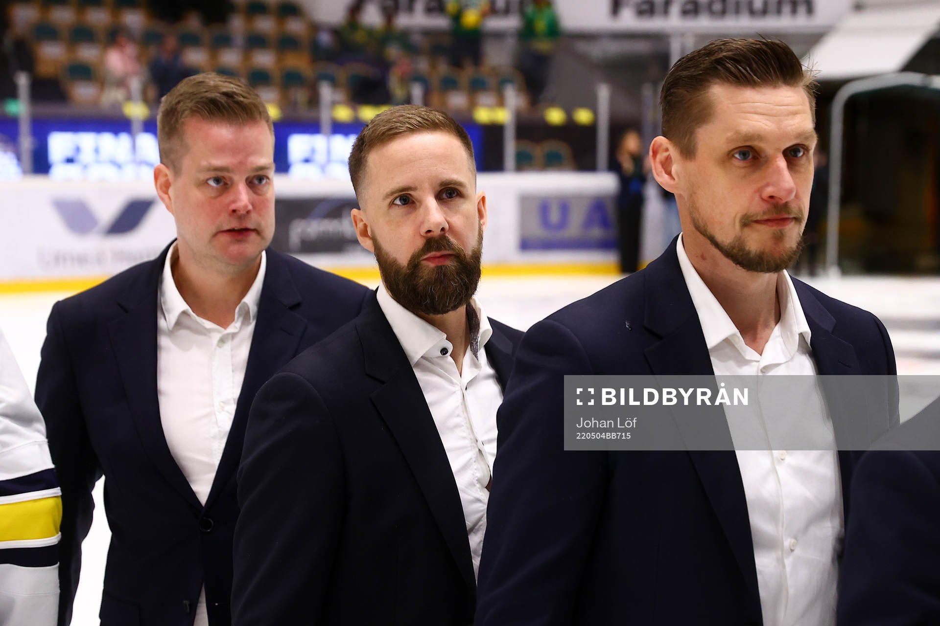 Björklövens tränare Viktor Stråhle