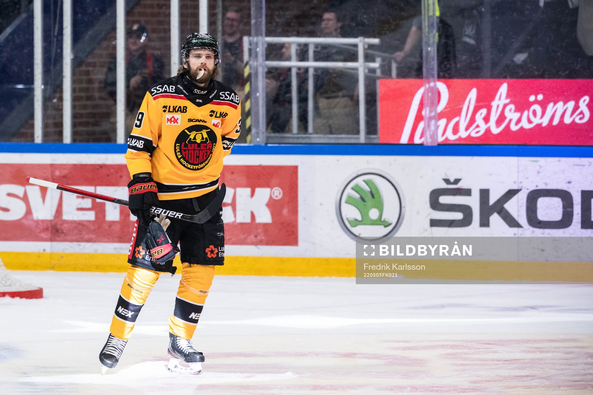 Luleås Pontus Själin deppar