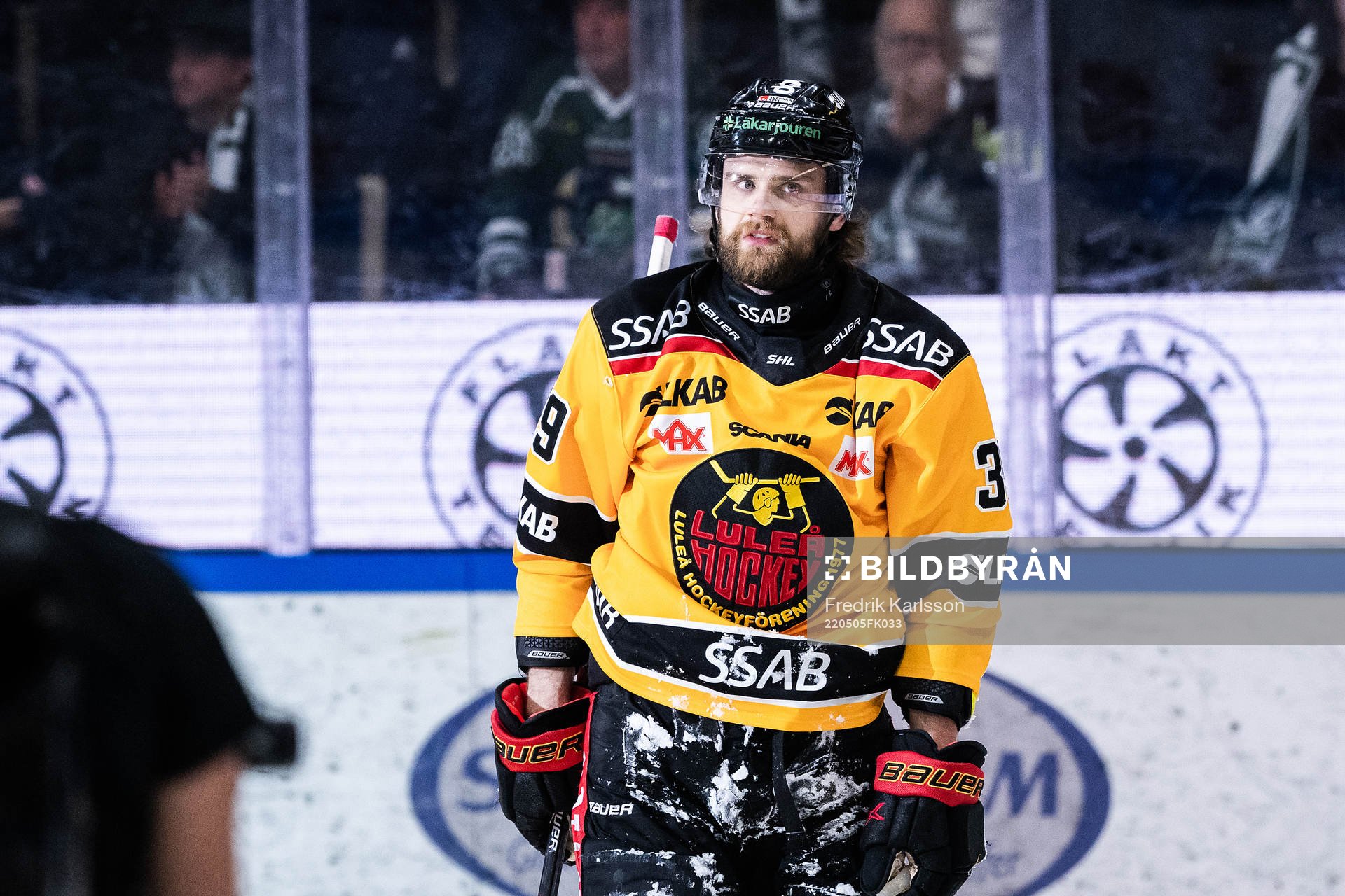 Luleås Pontus Själin deppar