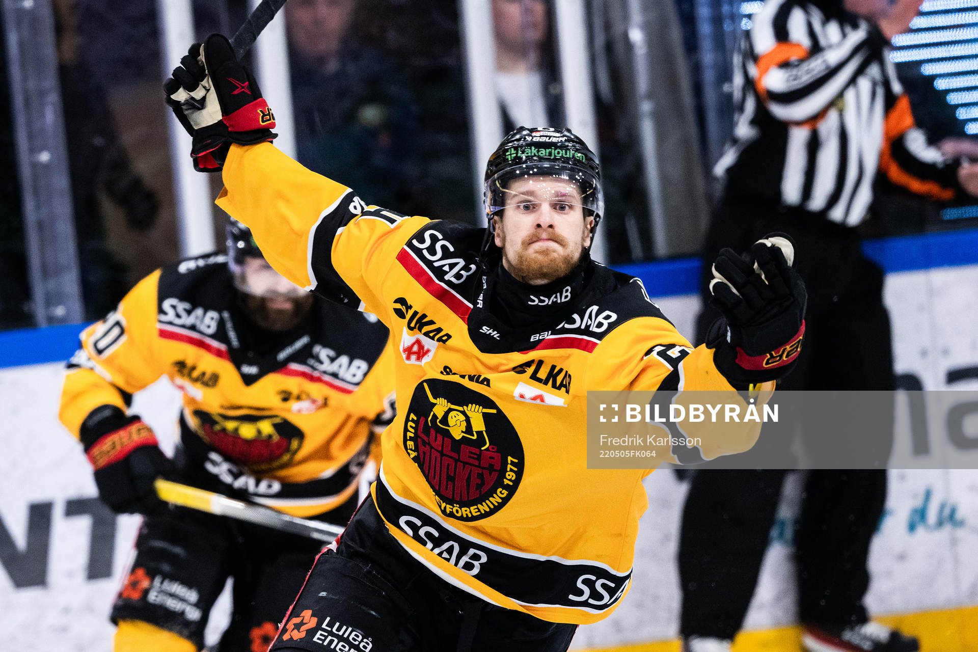 Luleås Brendan Shinnimin jublar