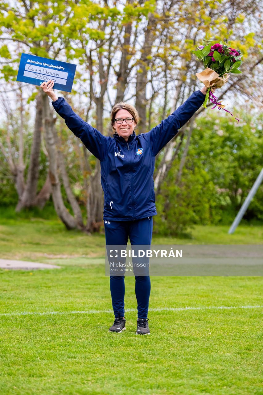 Cecilia Ekstrand, ledare i Vejby IF