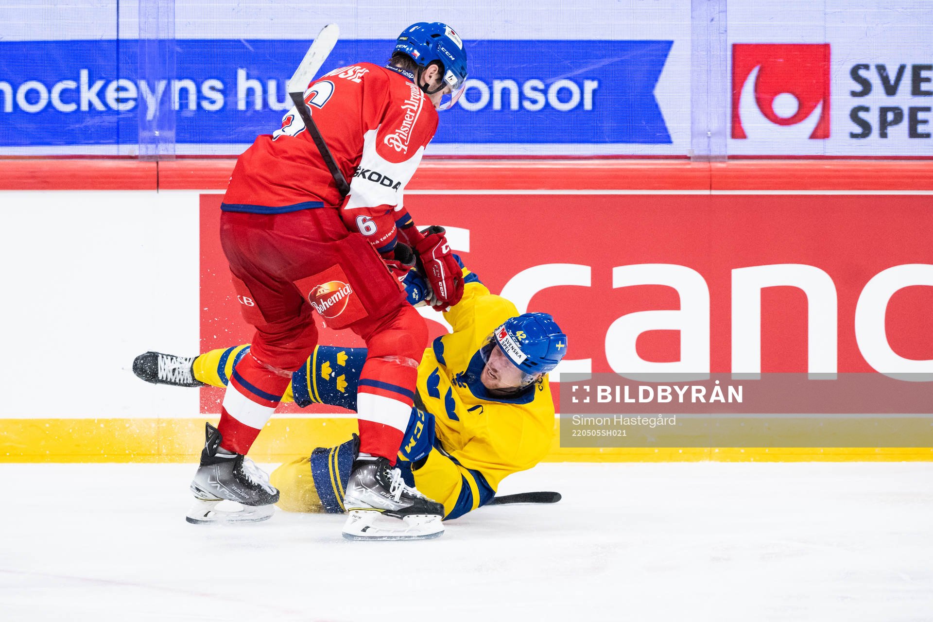 David Musil of Czech Republic and Joakim Nordström of