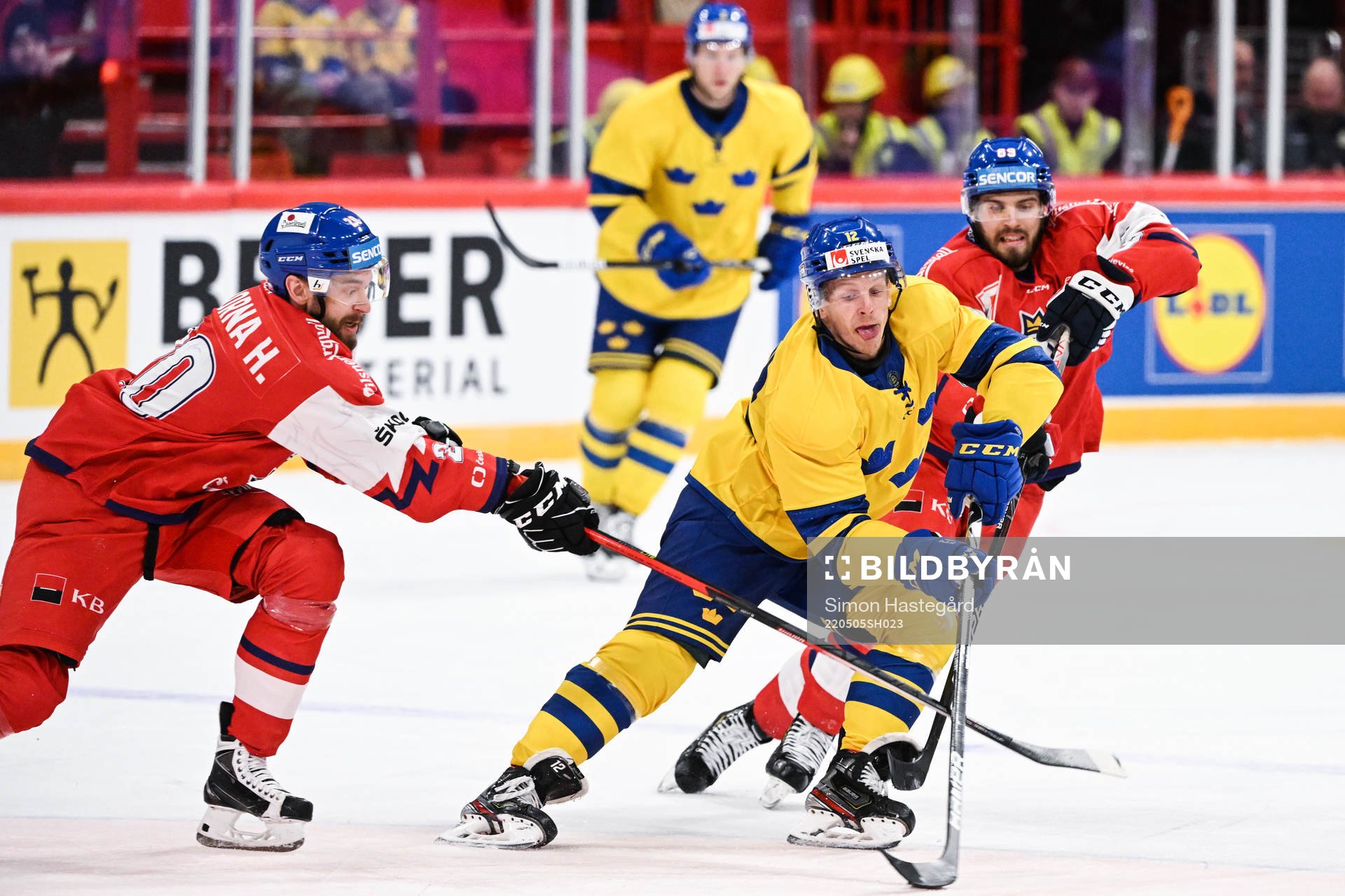 Max Friberg of Sweden and Michael Spacek of Czech Republic