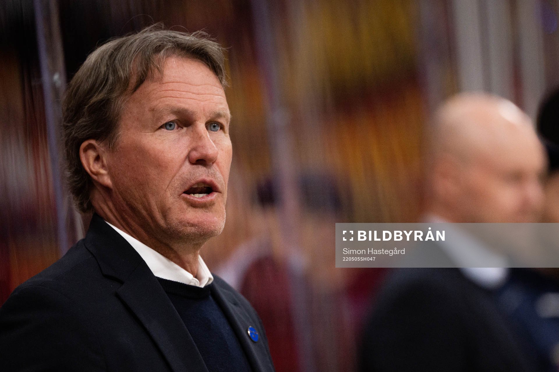 Head coach Johan Garpenlöv of Sweden