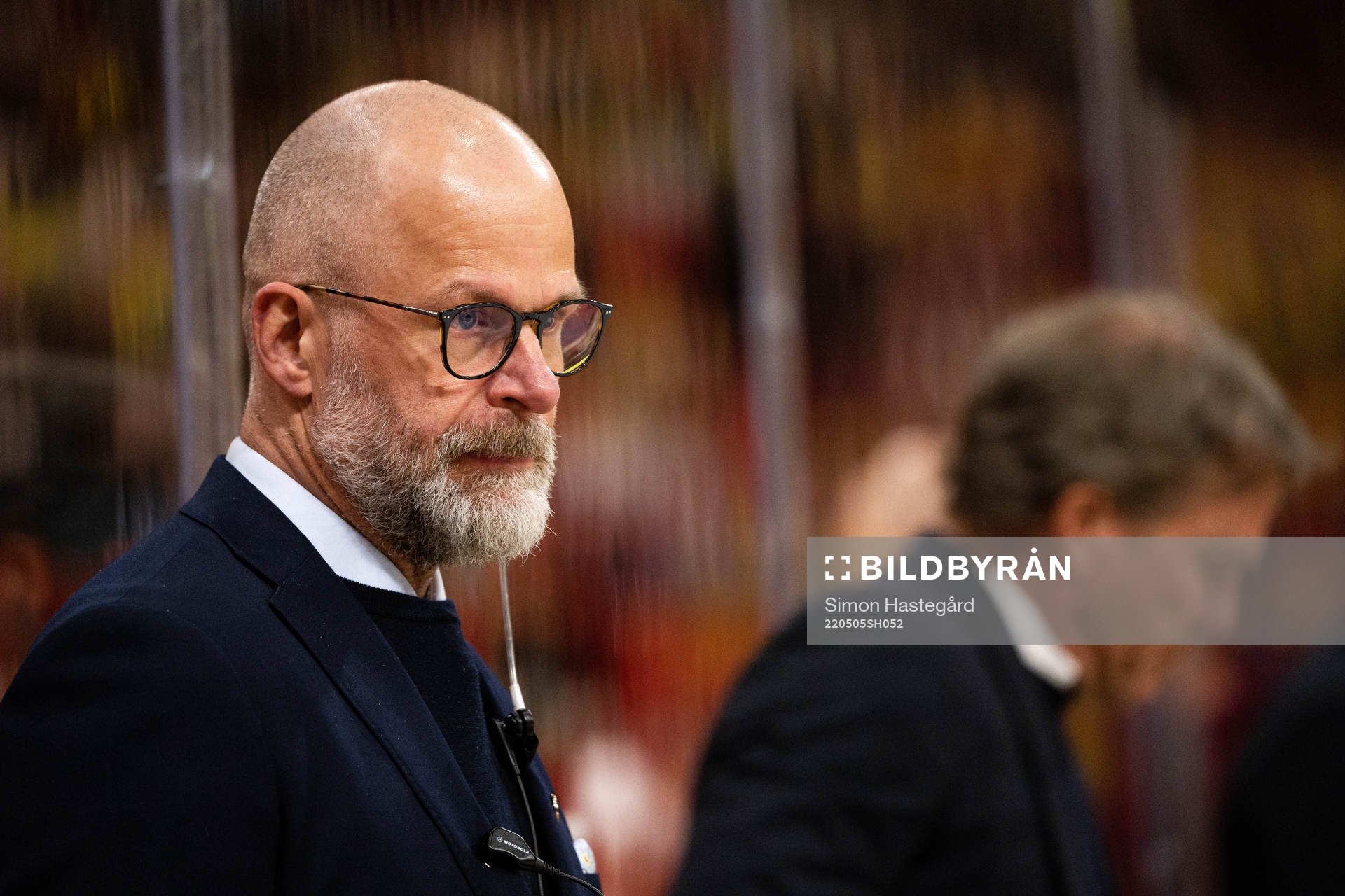 Assistant coach Markus Åkerblom of Sweden