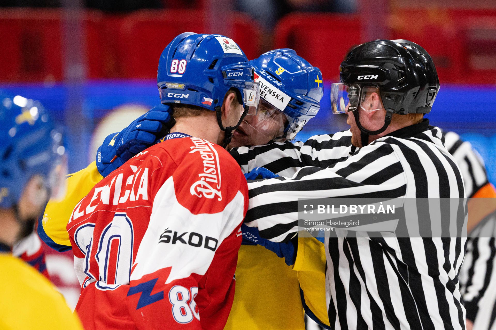 David Sklenicka of Czech Republic and Linus Karlsson of
