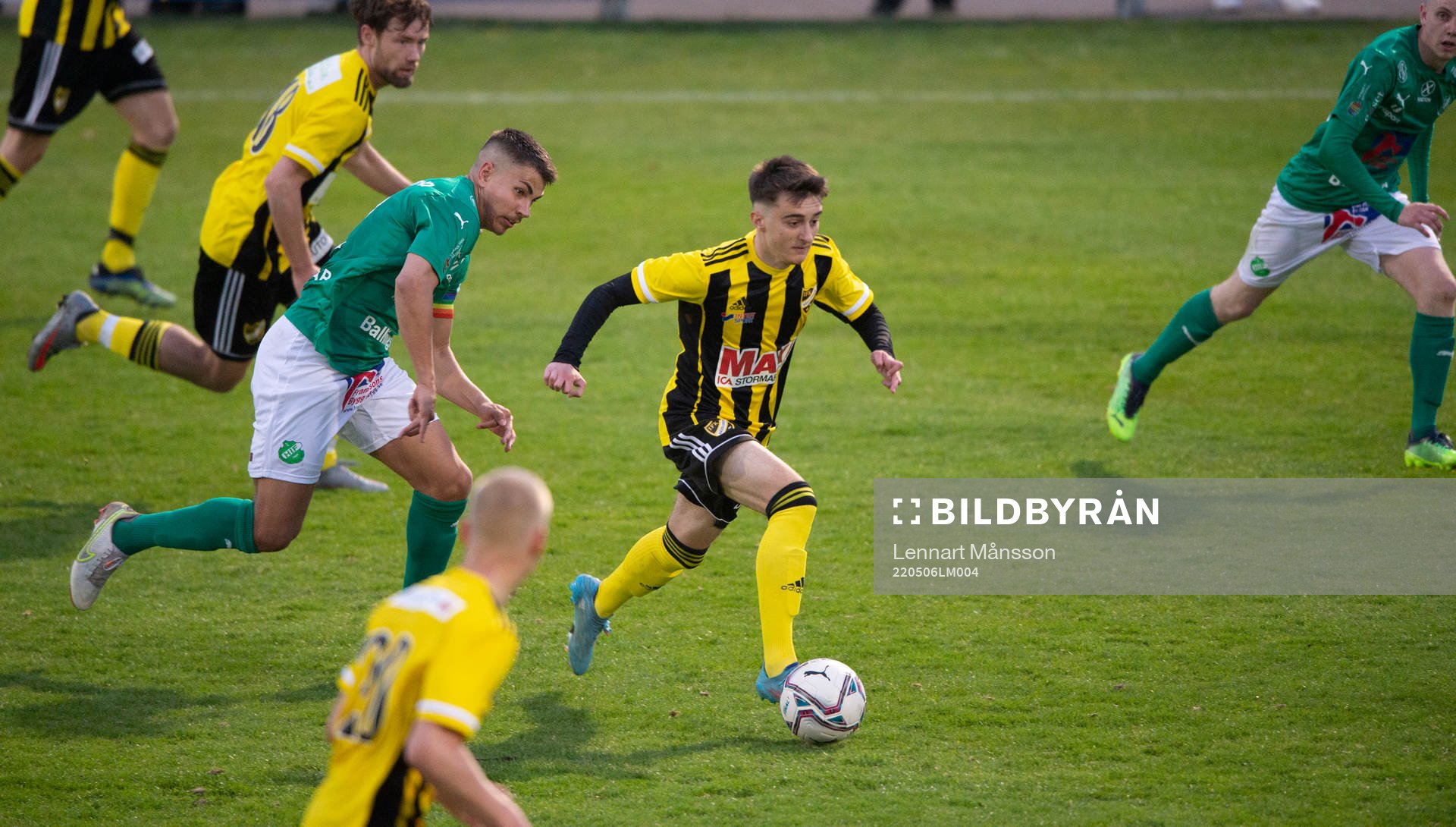 IFK Hässleholms Armin Culum i matchen i div. 2 Södra