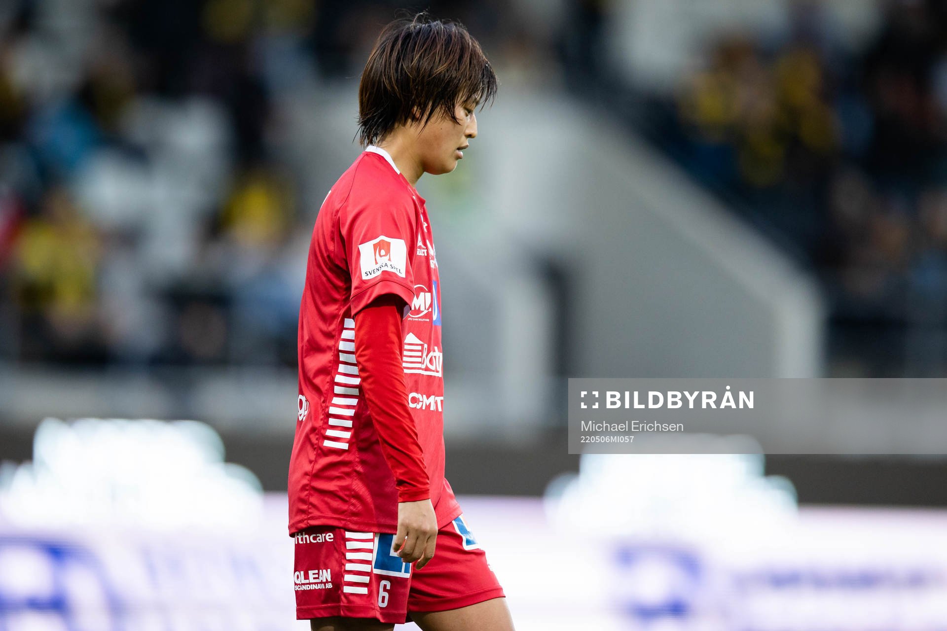 Linköpings Saori Takarada deppar