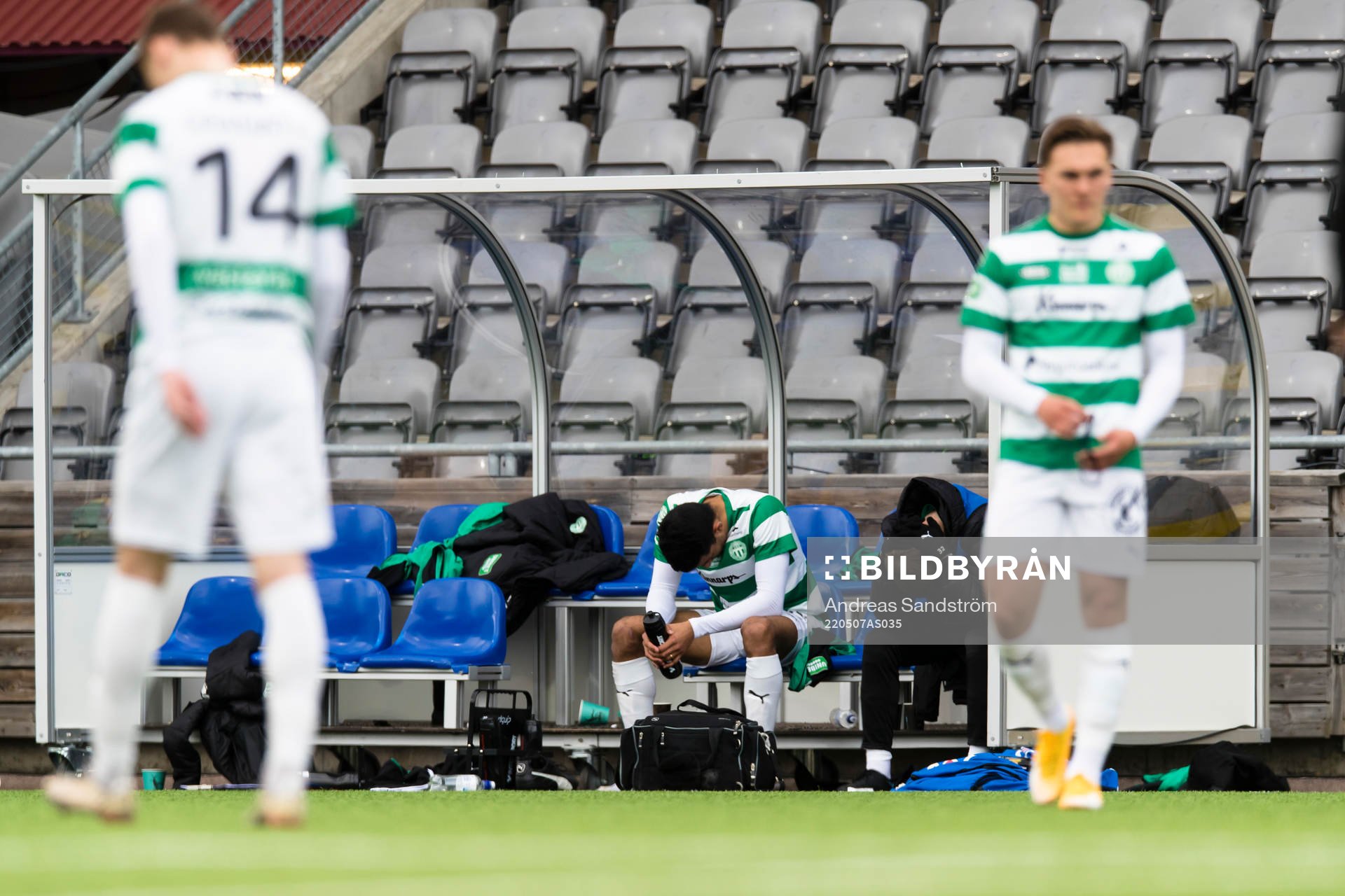 Västerås spelare deppar