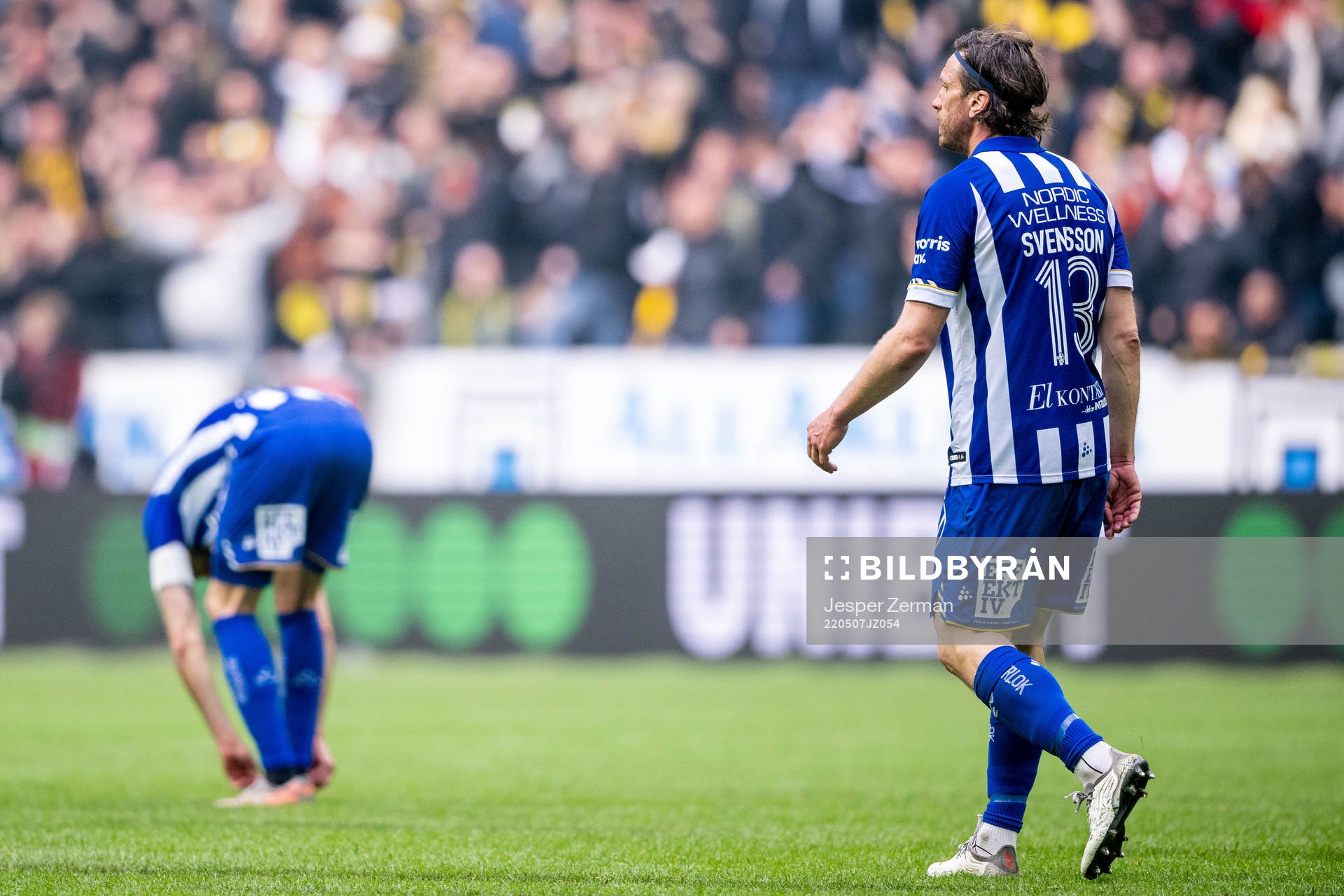 IFK Göteborgs Gustav Svensson deppar