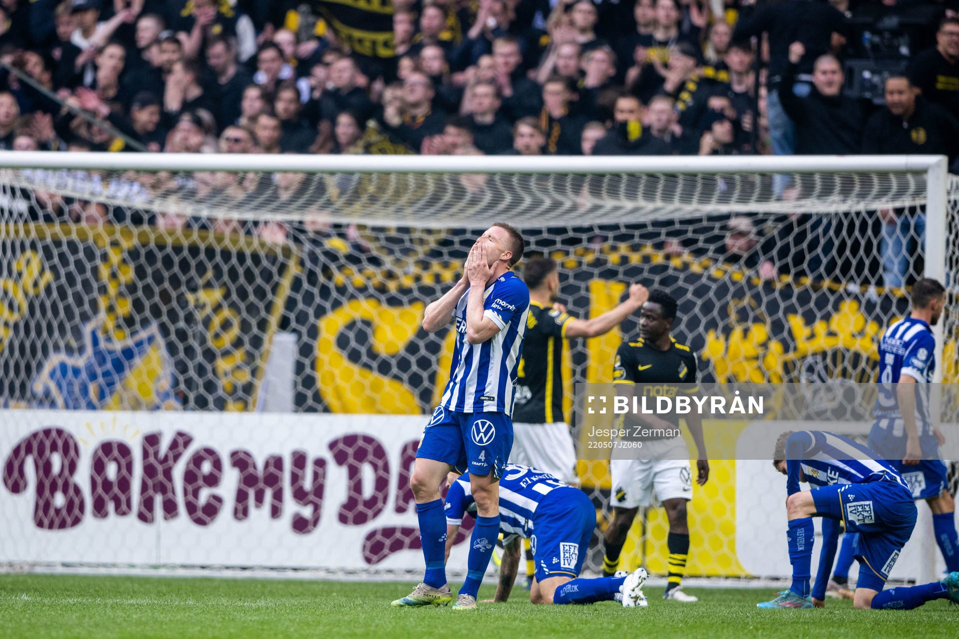 IFK Göteborgs Carl Johansson deppar