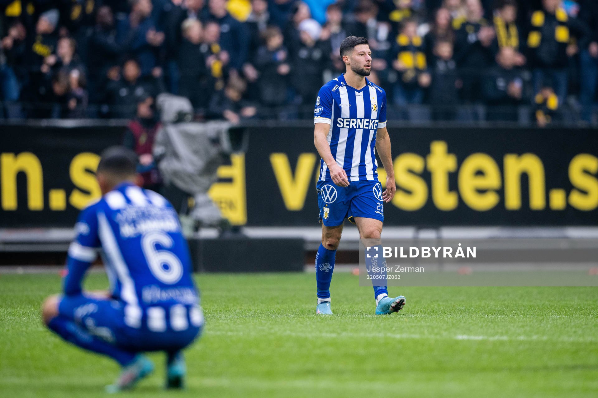 IFK Göteborgs Kevin Yakob deppar