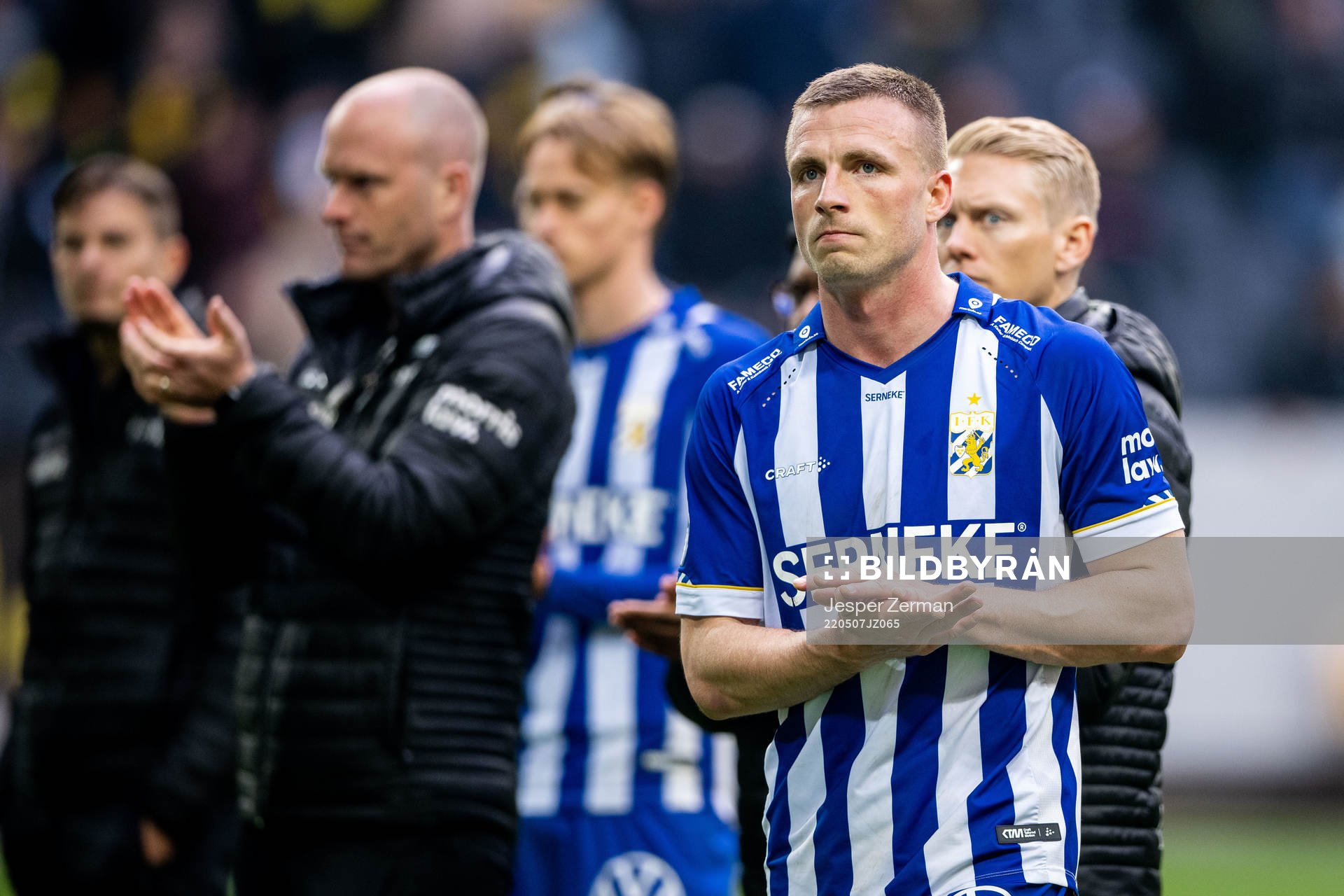 IFK Göteborgs Carl Johansson deppar