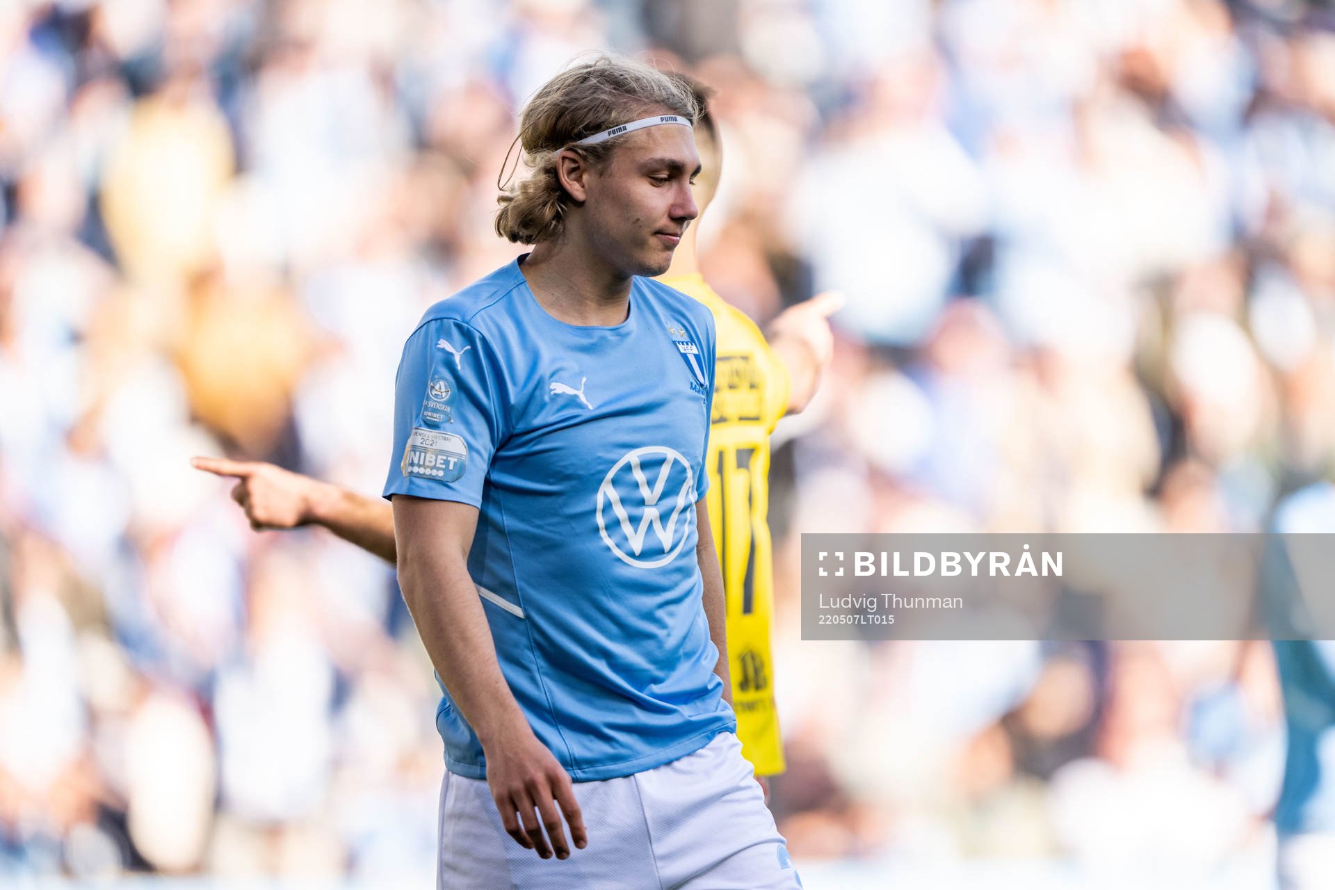 Malmö FFs Sebastian Nanasi deppar
