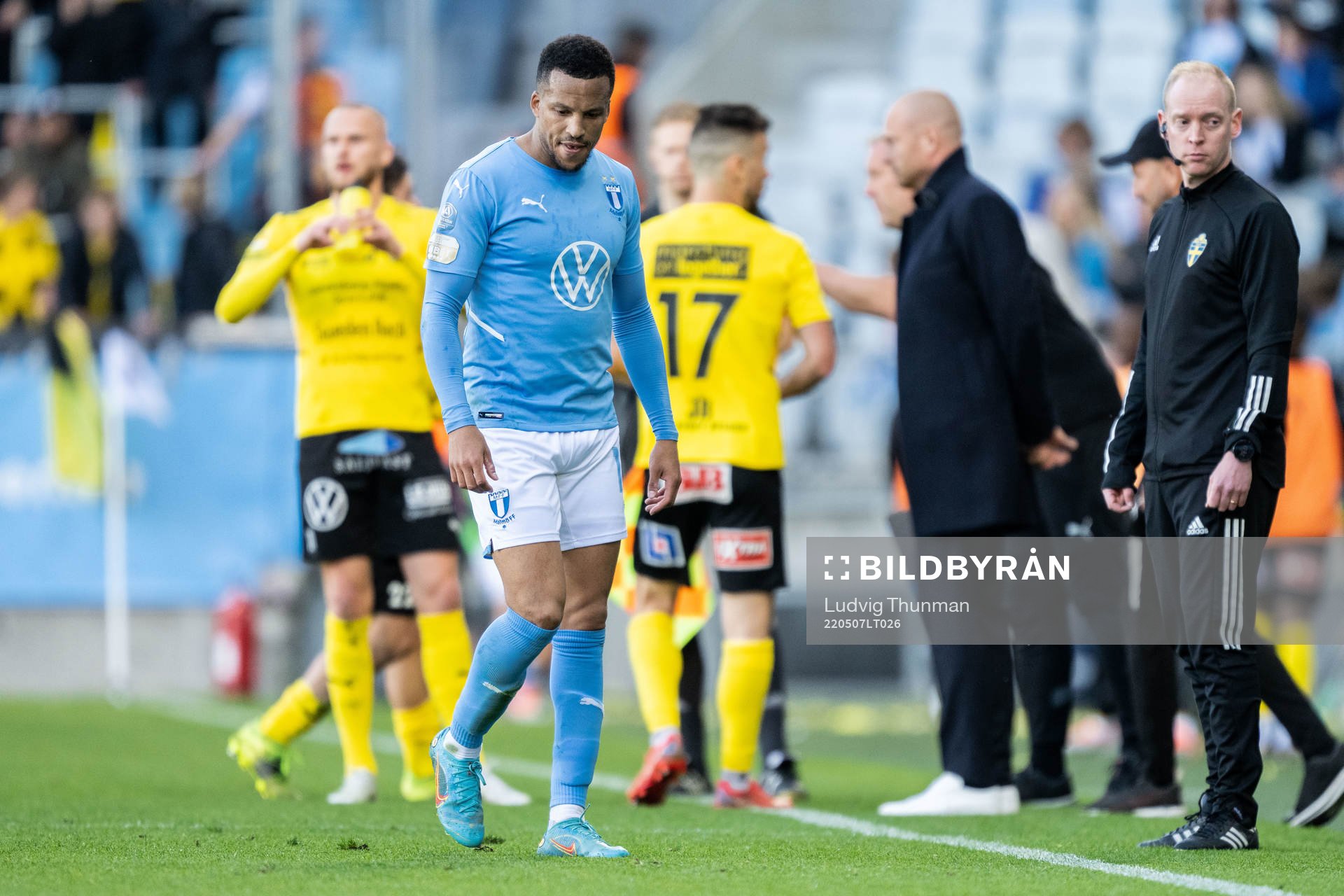 Malmö FFs Martin Olsson deppar