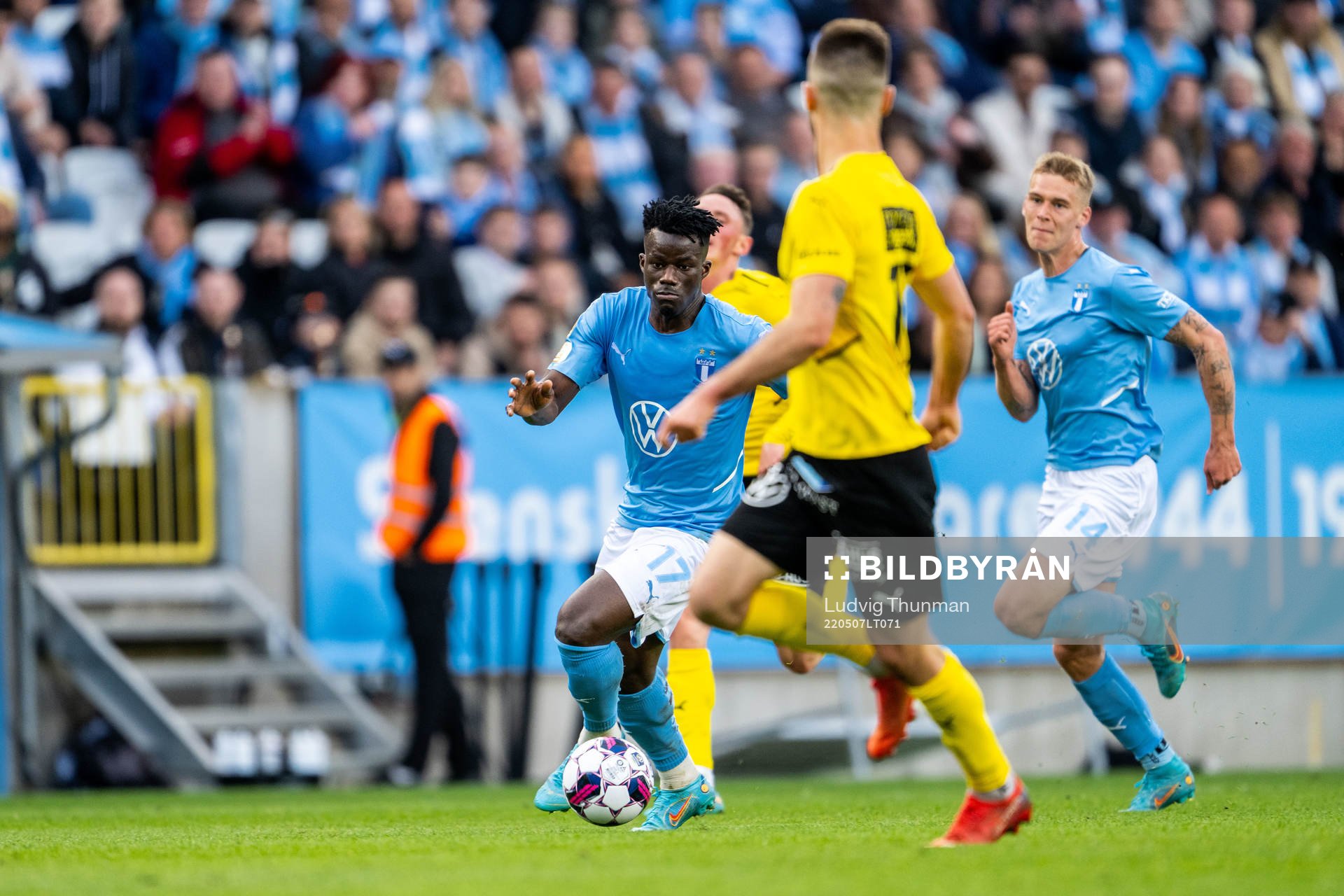 Malmö FFs Malik Abubakari