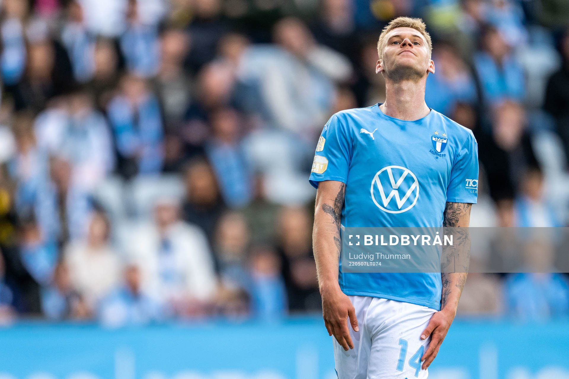 Malmö FFs Felix Beijmo deppar