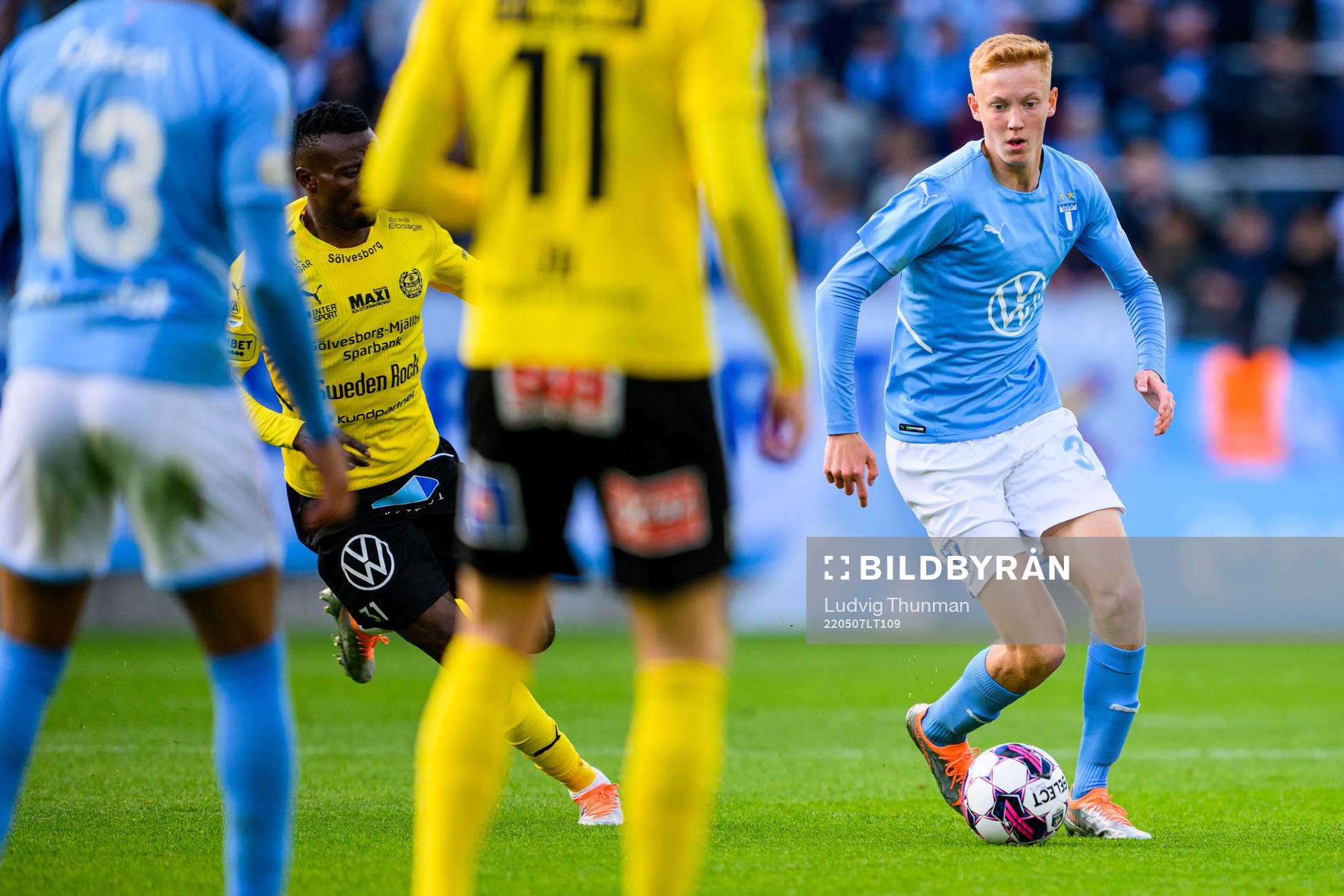 Malmö FFs Hugo Larsson