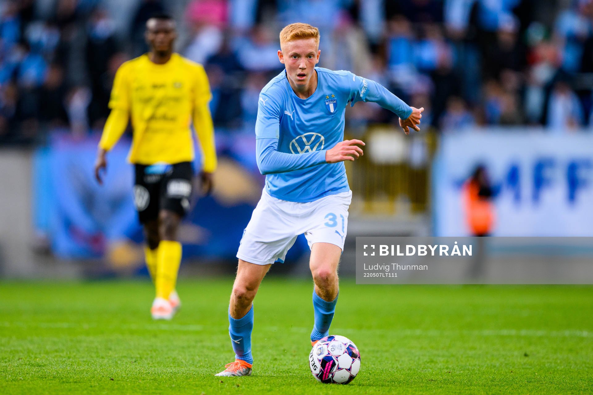 Malmö FFs Hugo Larsson