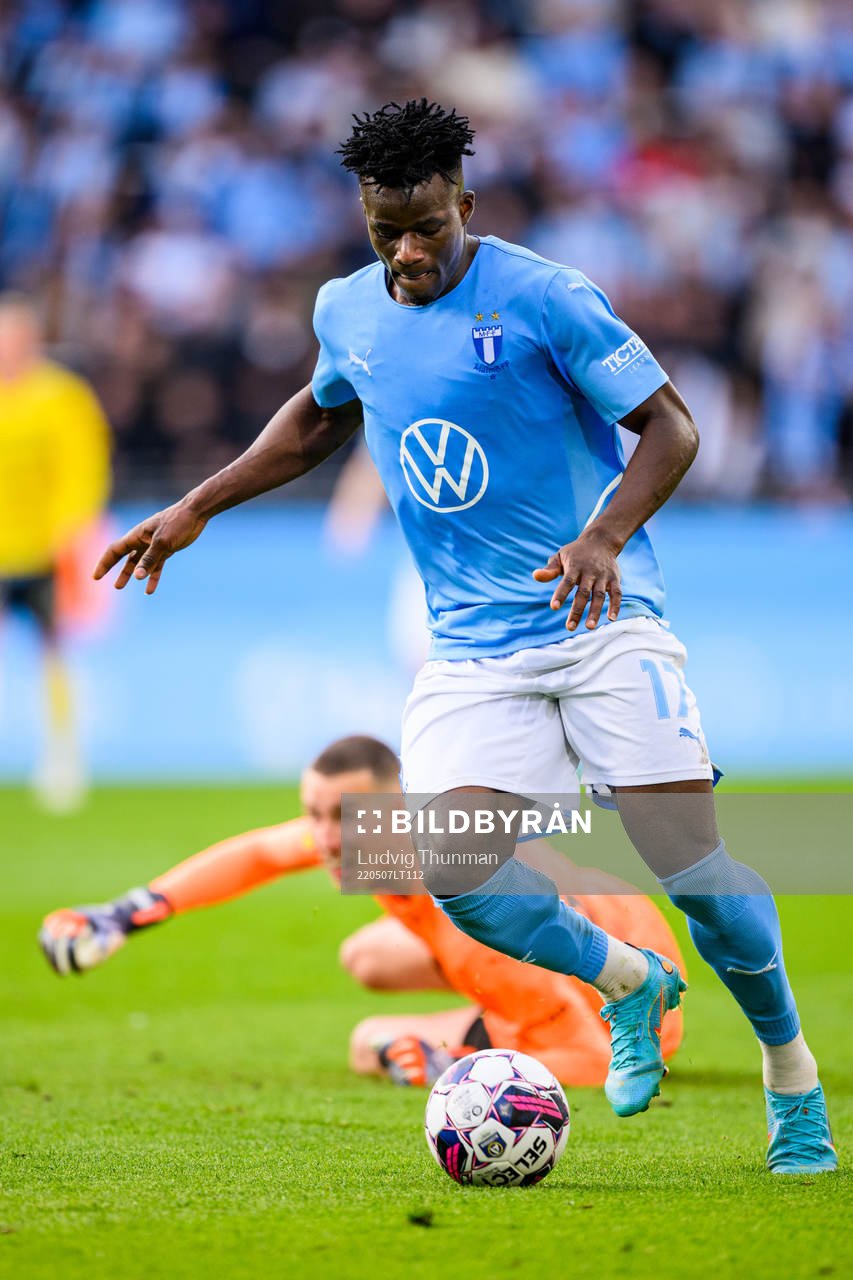 Malmö FFs Malik Abubakari