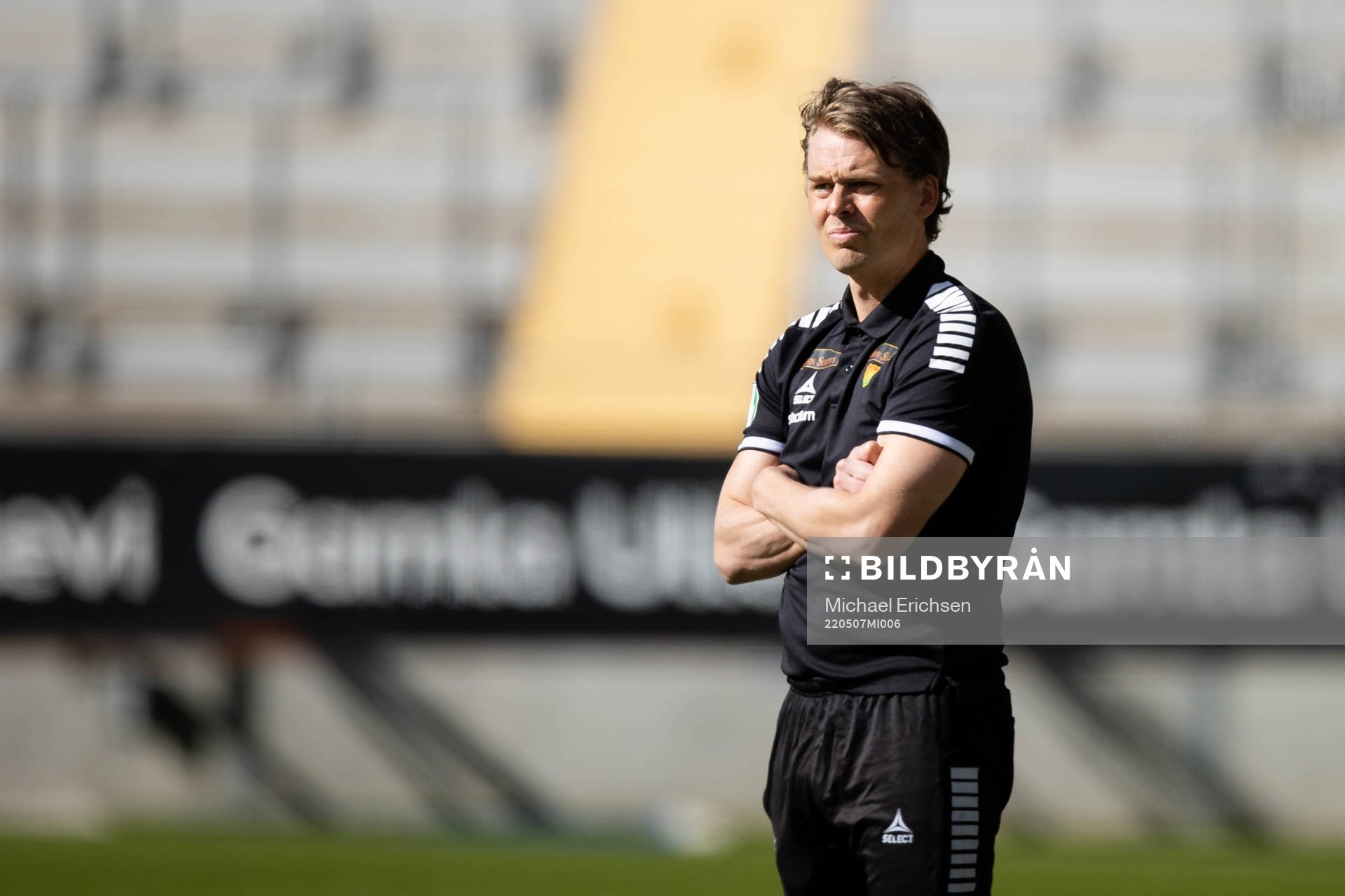 GAIS tränare Fredrik Holmberg