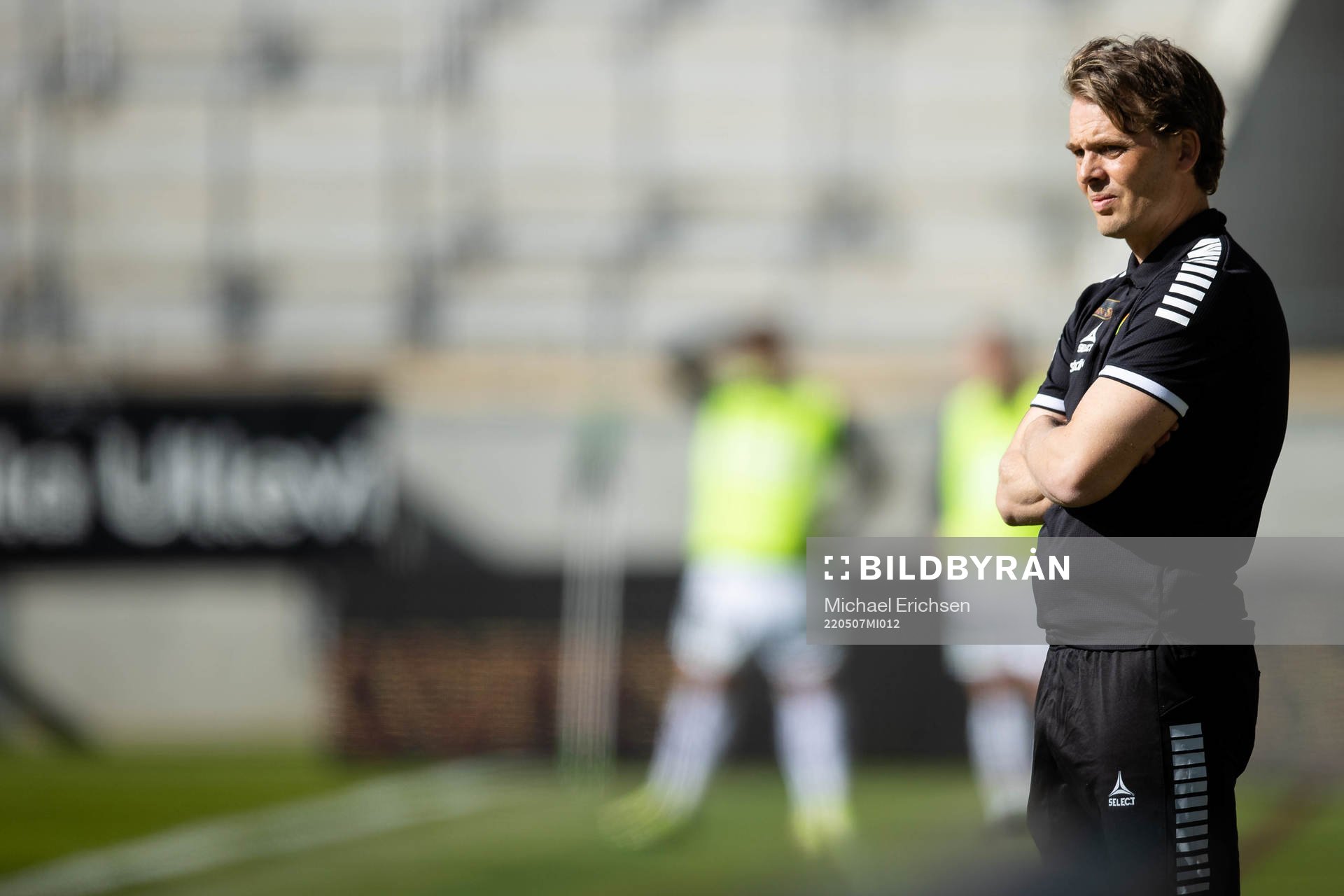 GAIS tränare Fredrik Holmberg