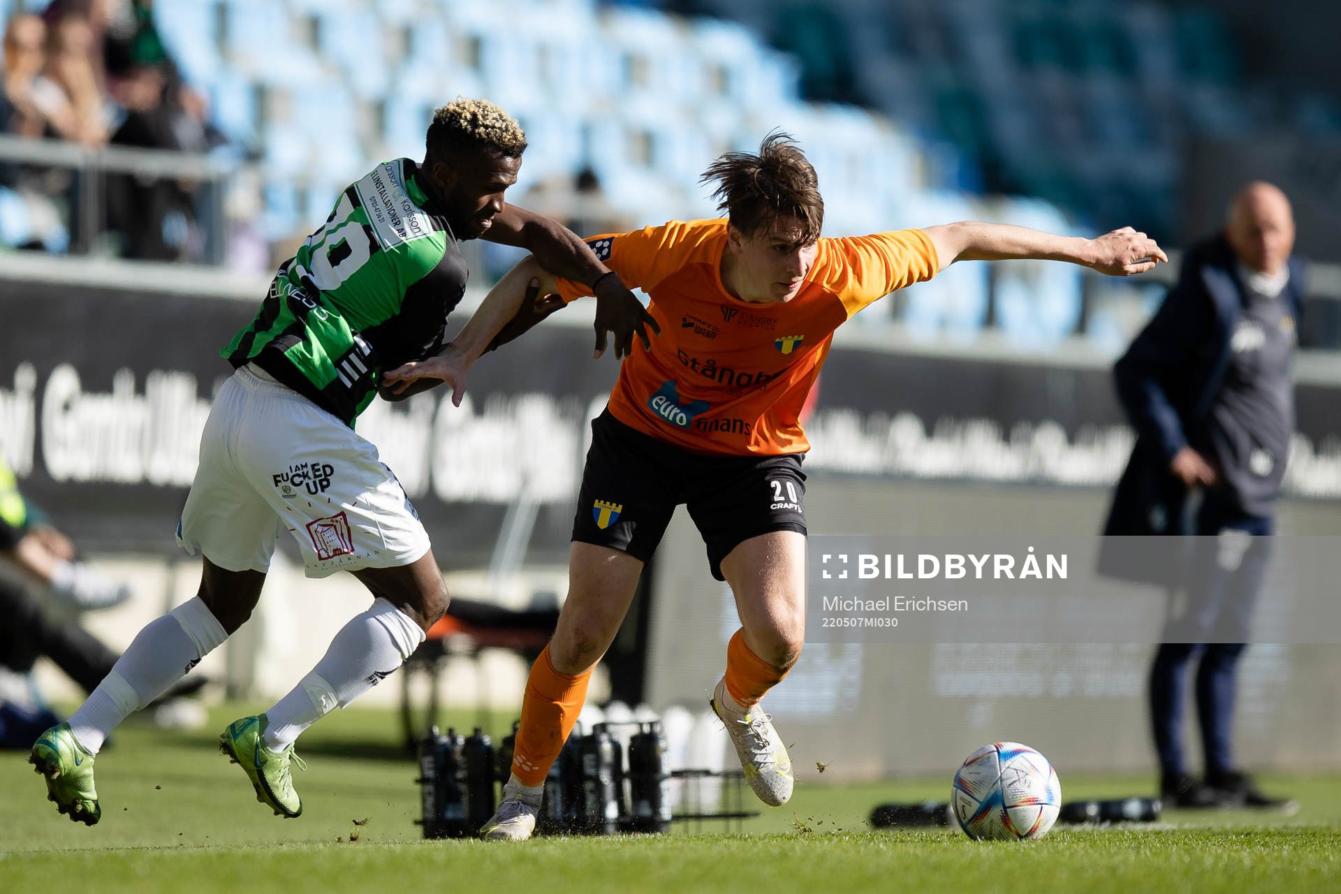 GAIS Rickard Emeka Friday och Torns Ludvig Bergman