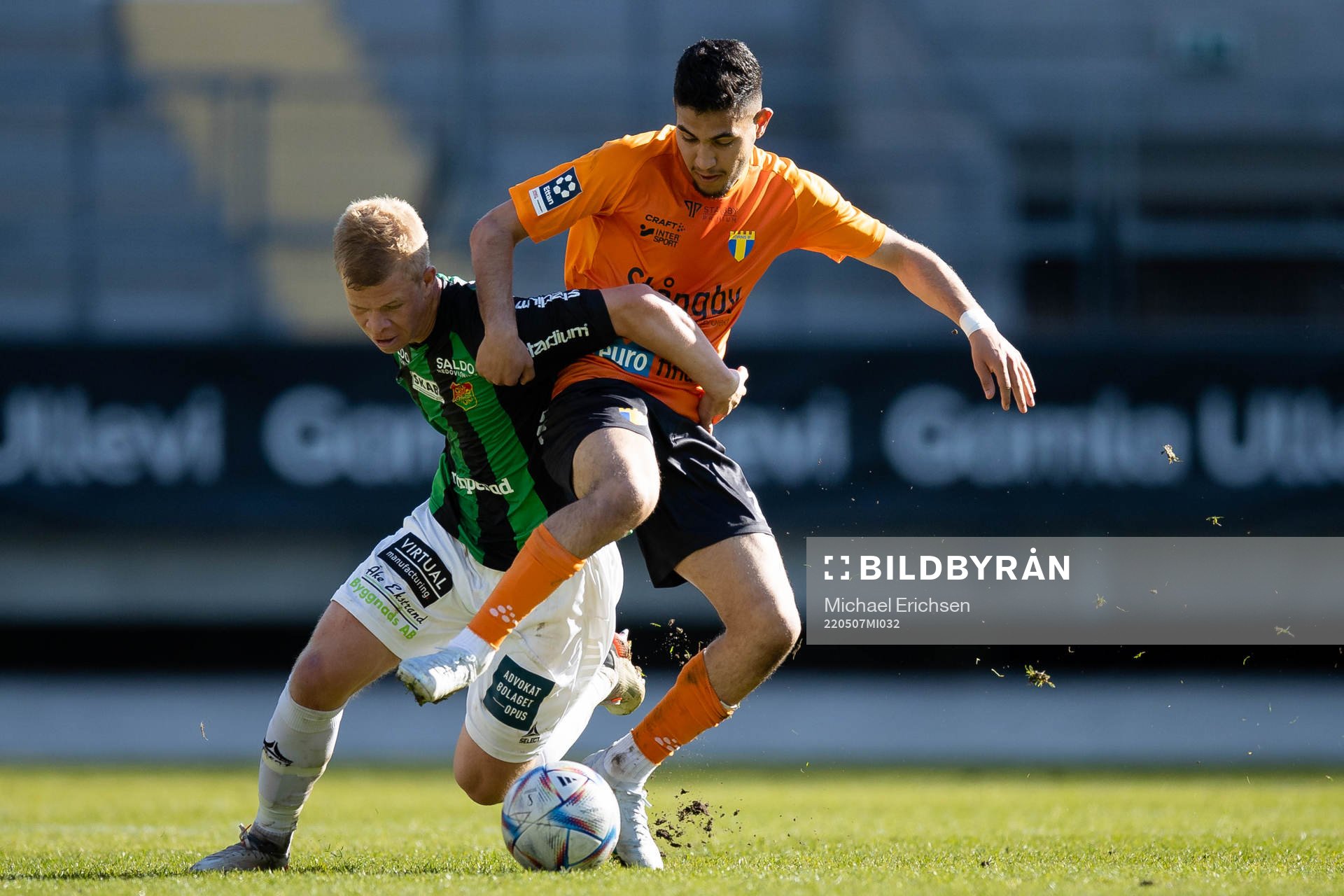 GAIS Filip Gustafsson och Torns Amir Ayari
