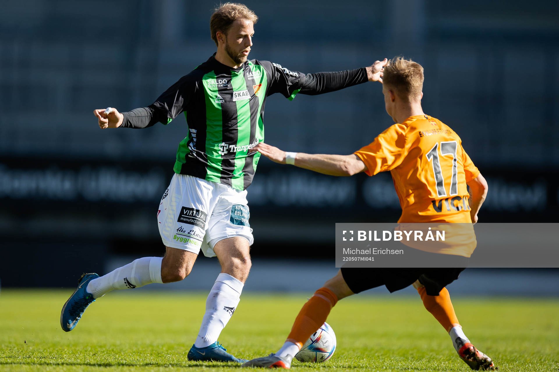 GAIS Gustav Lundgren mot Torns Casper Burehed