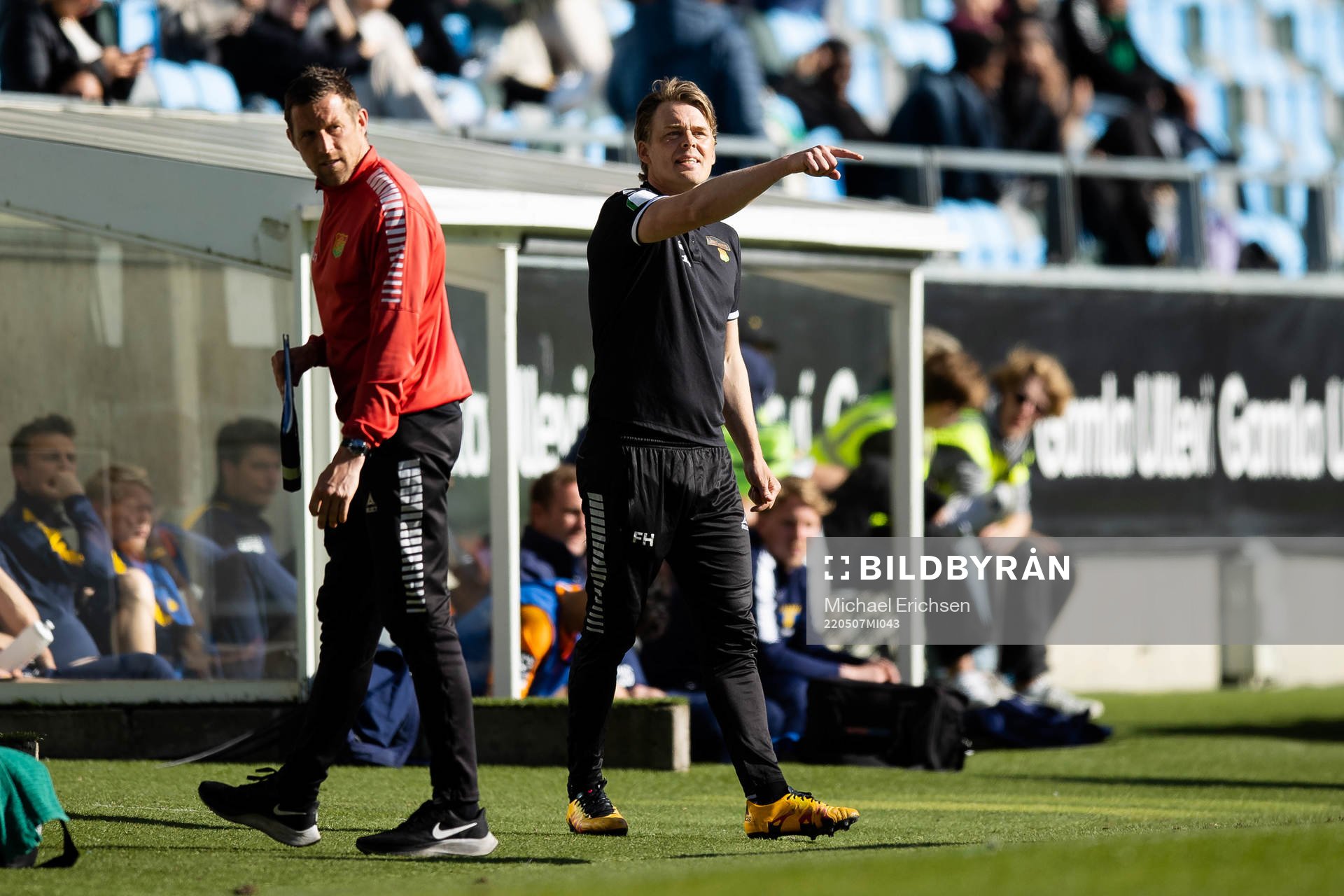 GAIS tränare Fredrik Holmberg