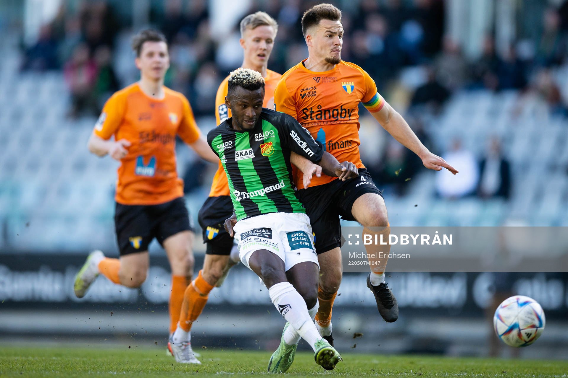 GAIS Rickard Emeka Friday och Torns Kevin Robért
