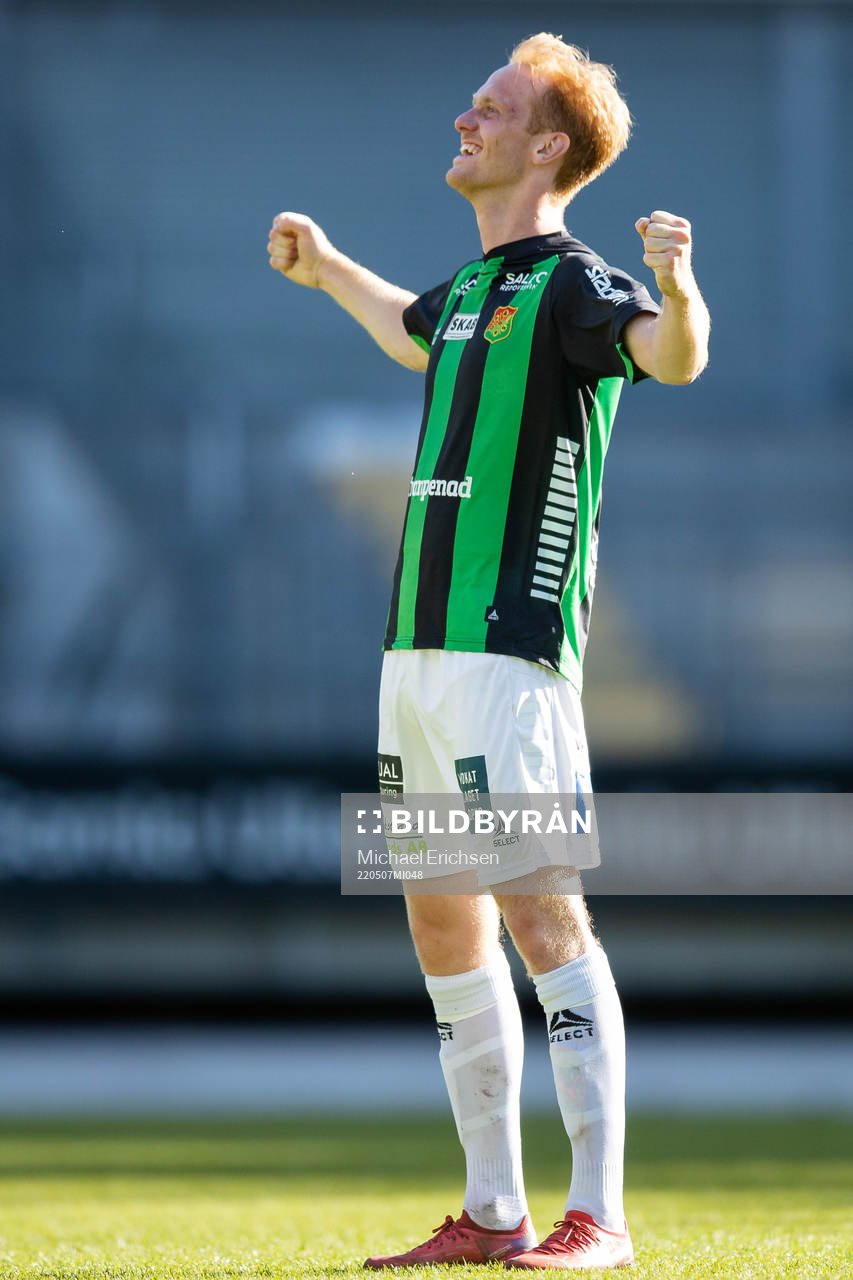 GAIS Viktor Krüger jublar