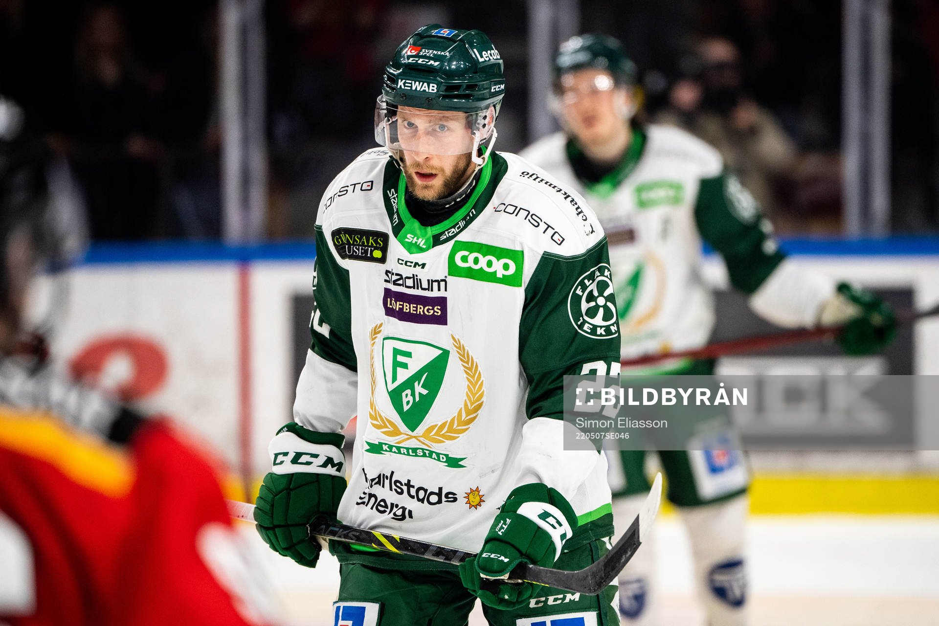 Färjestads Per Åslund deppar