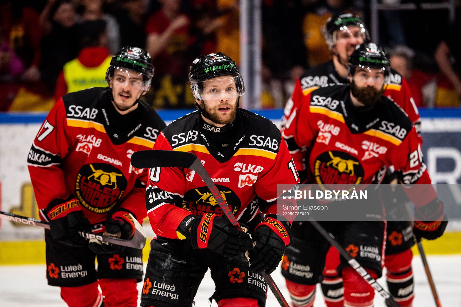 Luleås Einar Emanuelsson jublar