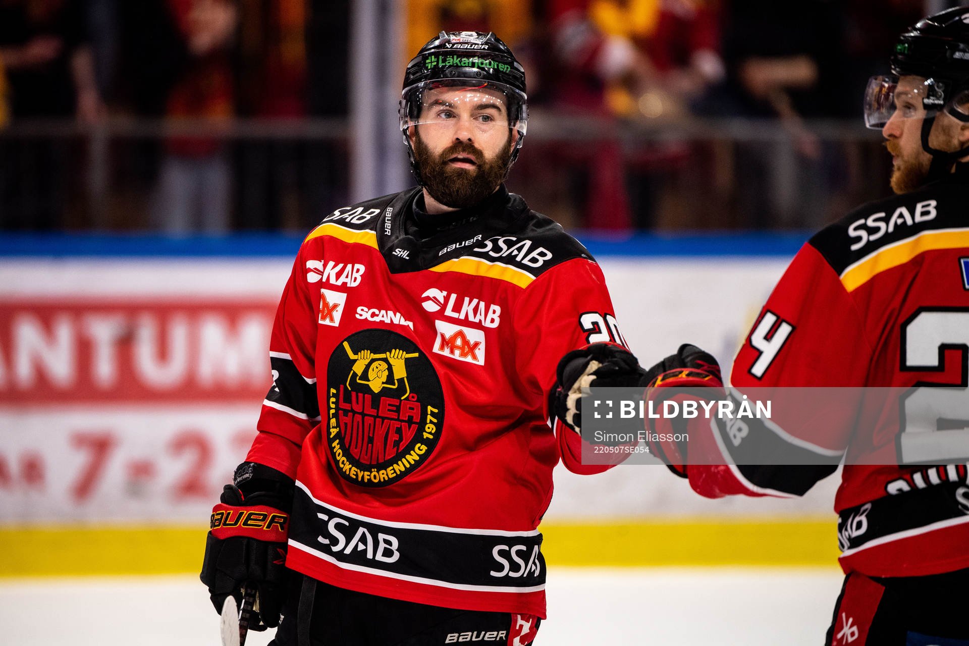 Luleås Jack Connolly jublar