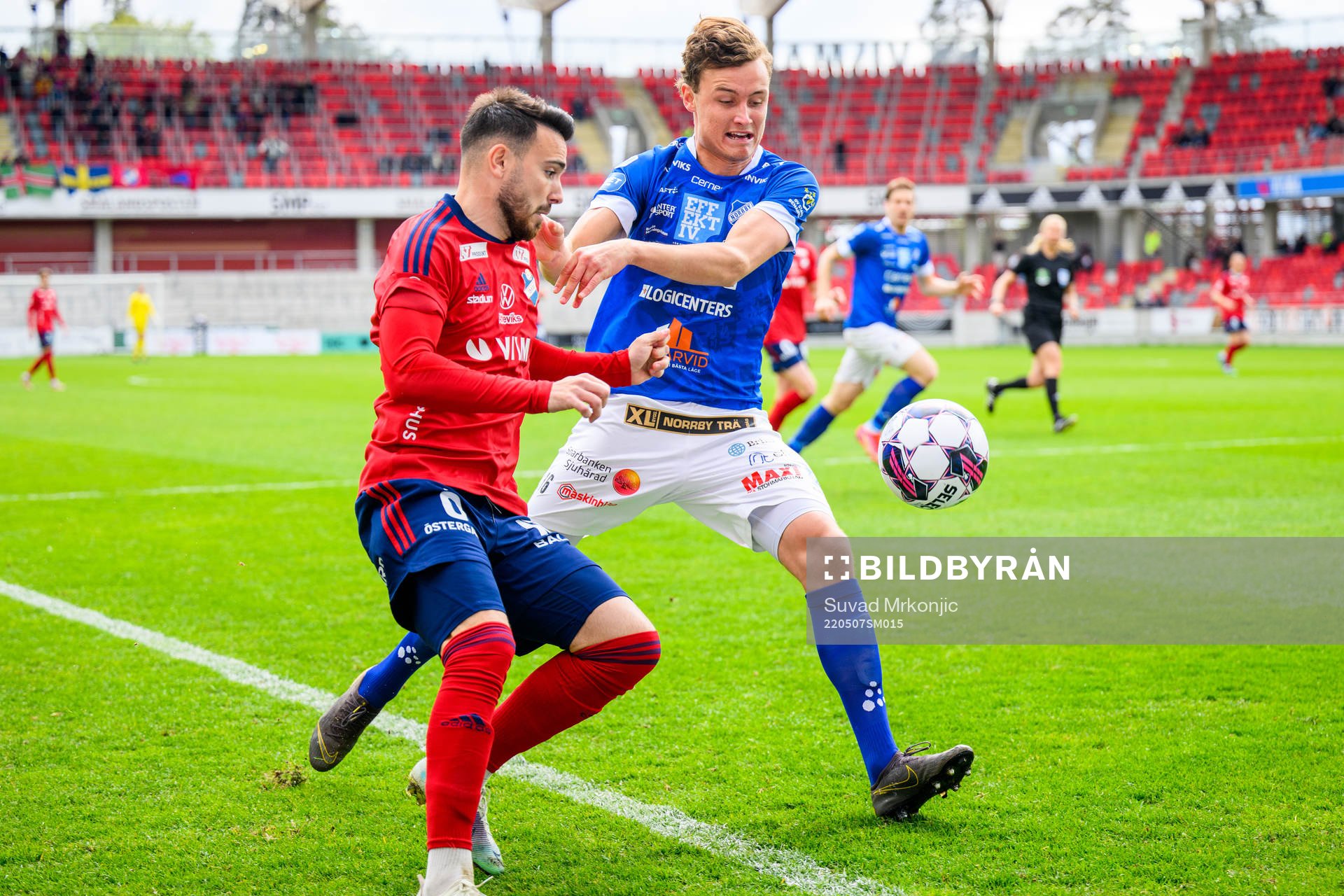 Östers Dzenis Kozica och Norrbys Alexander Salo