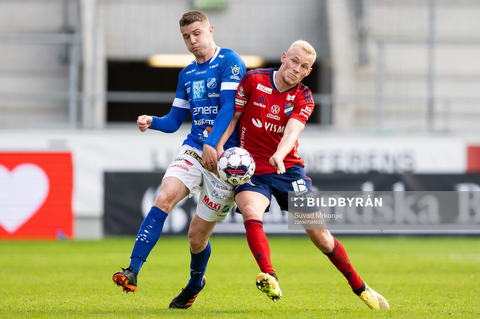 Norrbys Fredrik Lundgren och Östers Adam Bergmark Wiberg