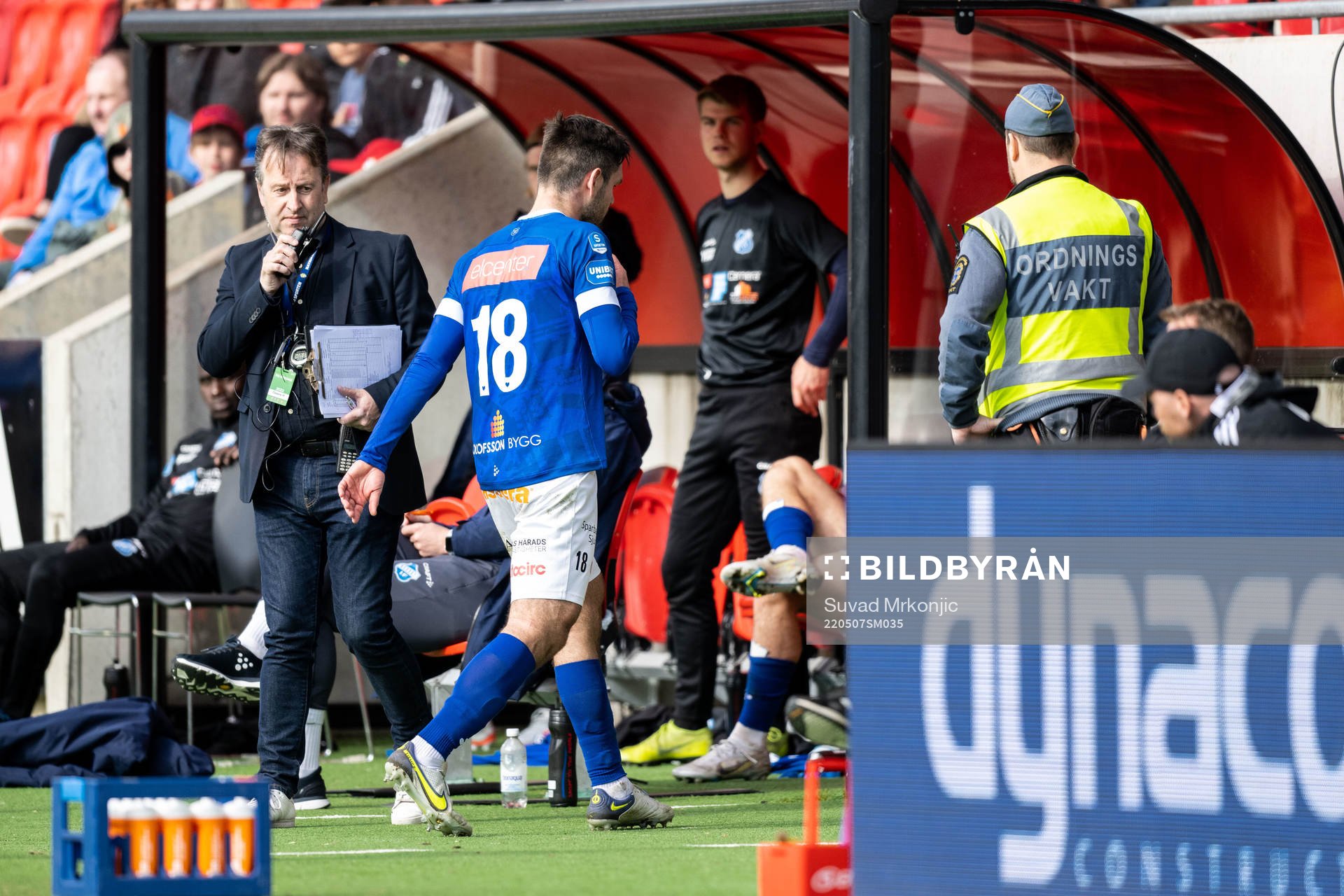 Norrbys Ivo Dominik Pekalski blir utvisad