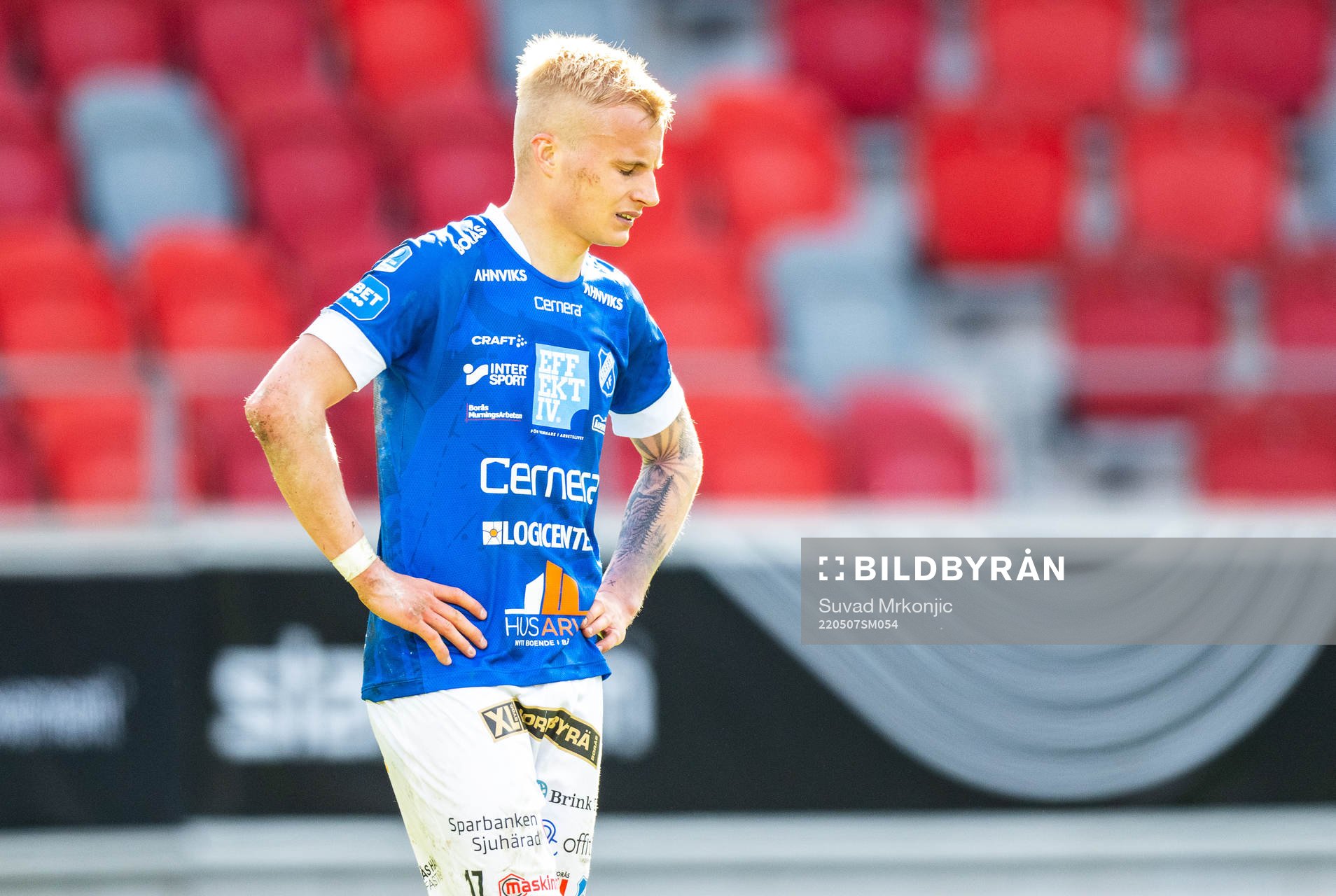 Norrbys Viktor Bergh deppar