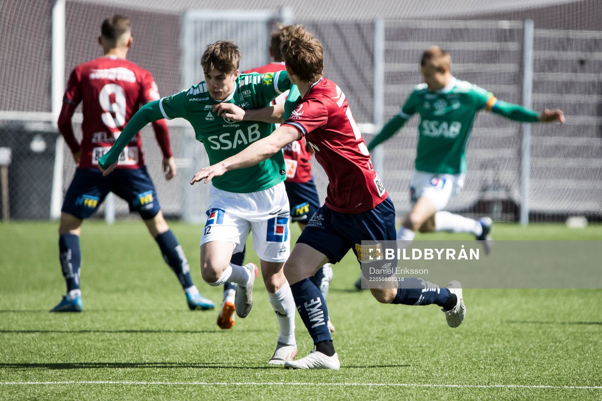 Brages Johan Arvidsson och Örgrytes Anton Lans