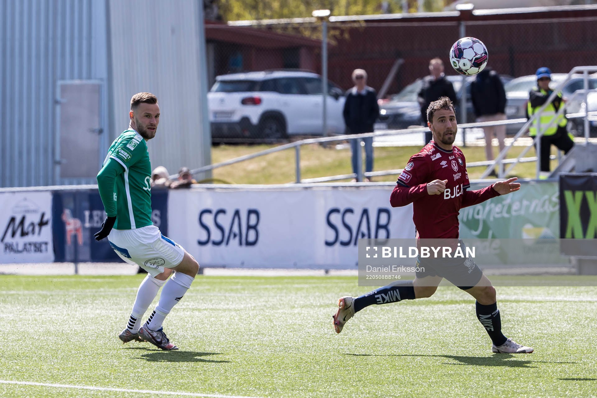 Brages Niklas Söderberg och Örgrytes Jonathan Azulay