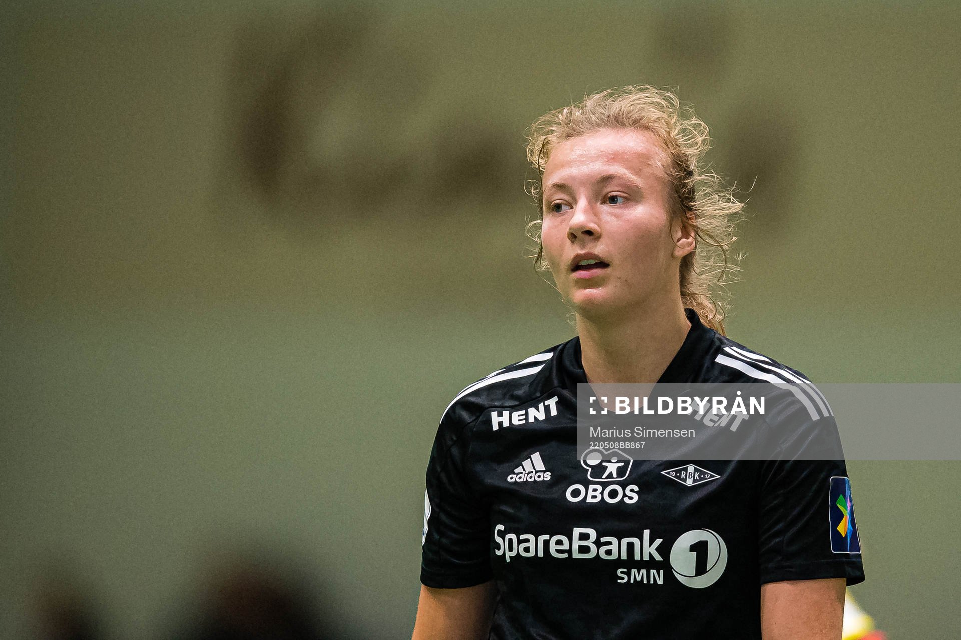 Sara Kanutte Sørensen Fornes of Rosenborg reacts
