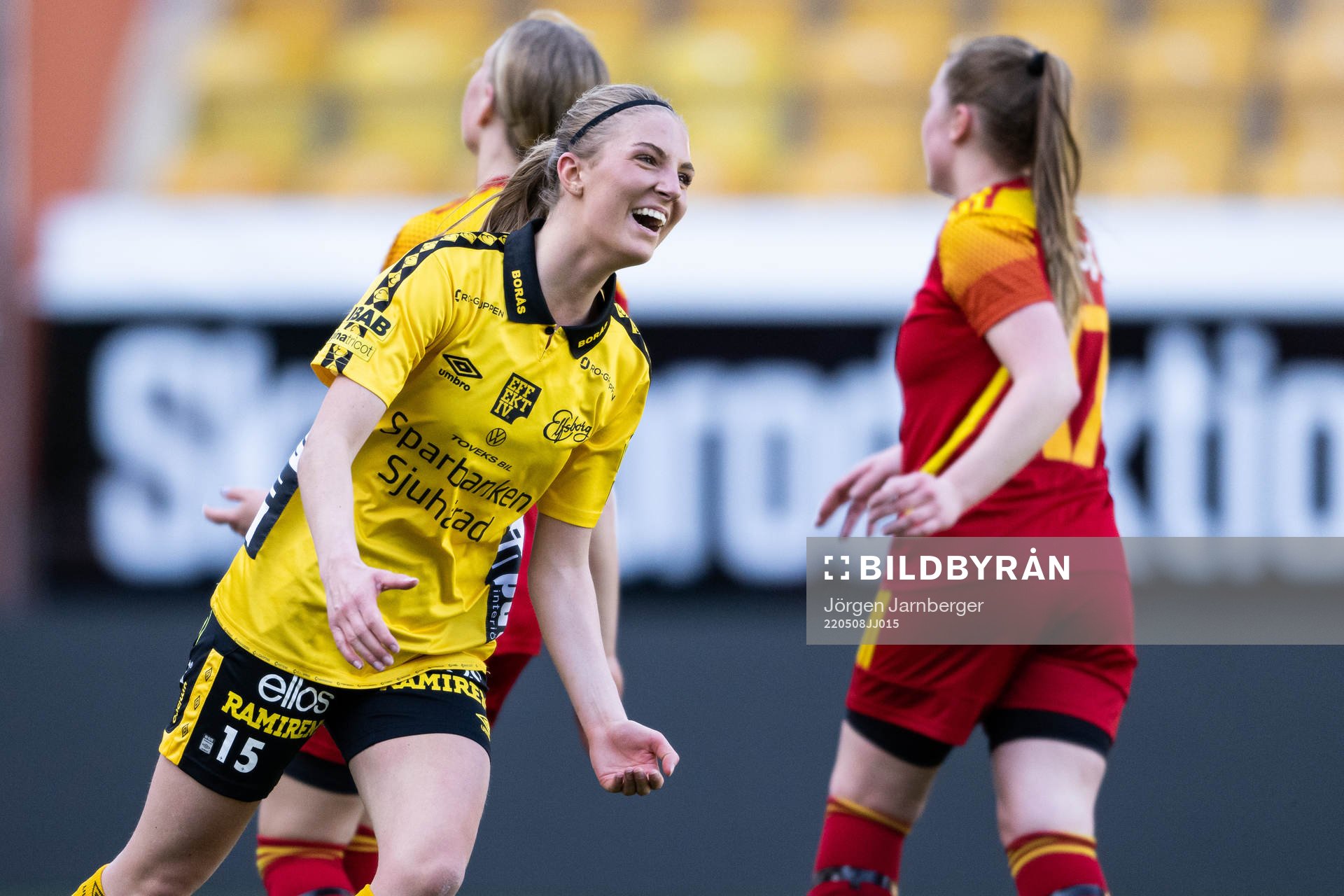 Elfsborgs Saga Andersson jublar