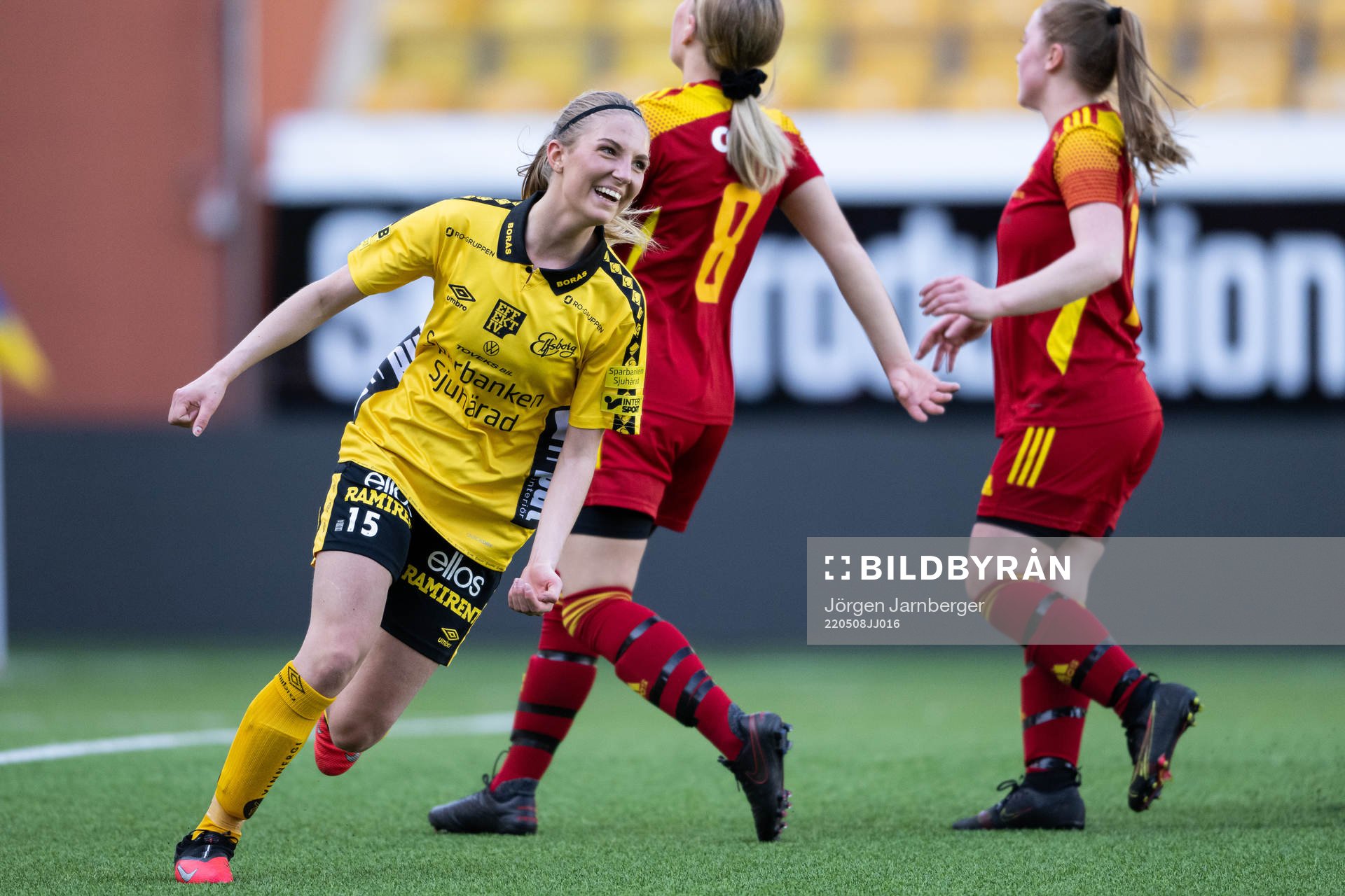 Elfsborgs Saga Andersson jublar