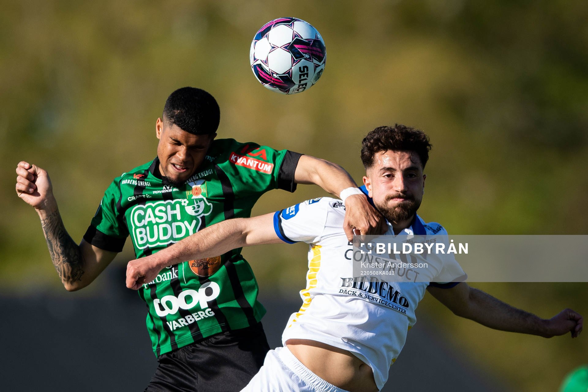 Varbergs Luke Le Roux och Sirius Moustafa Zeidan