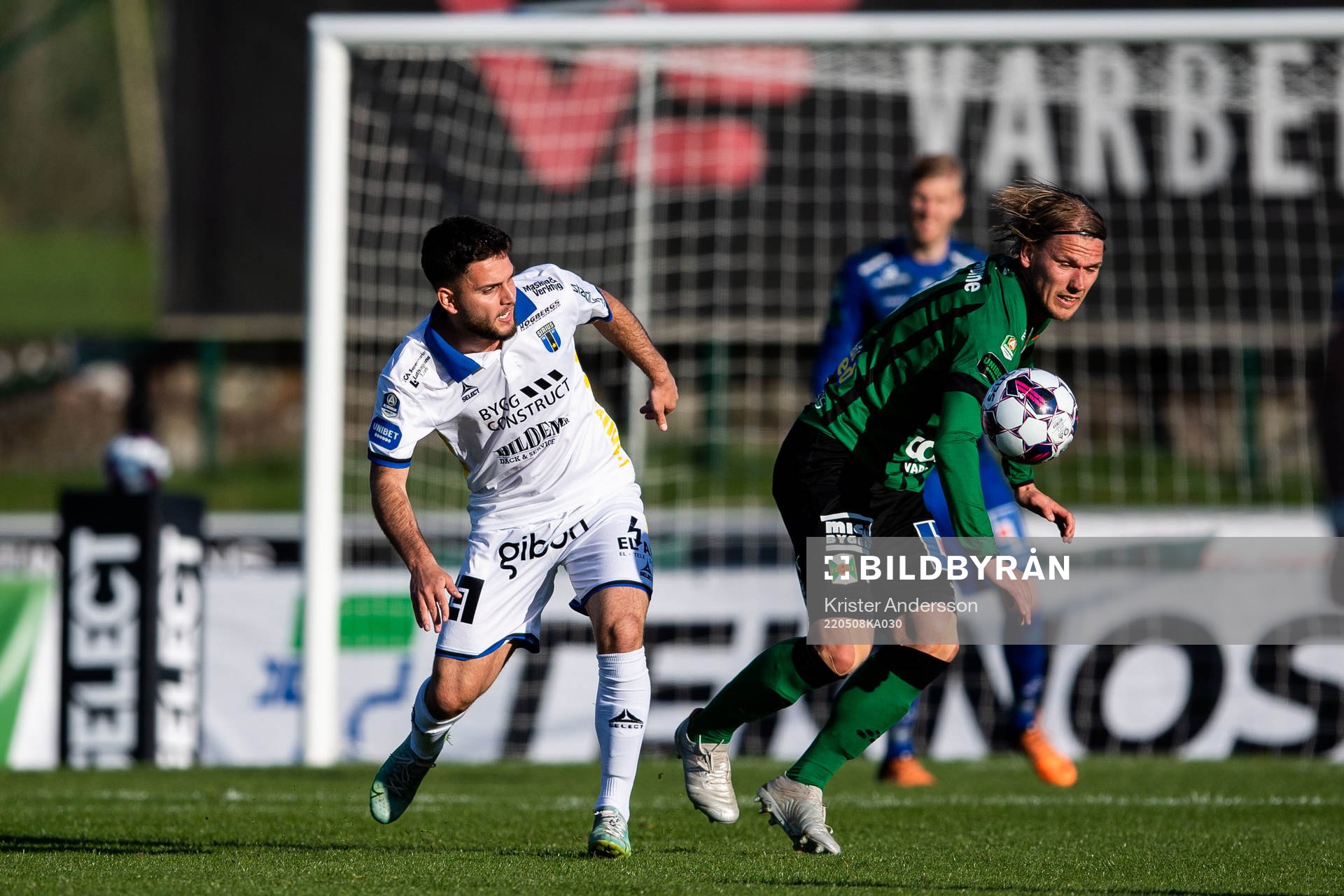 Sirius Edi Sylisufay och Varbergs Hampus Zachrisson