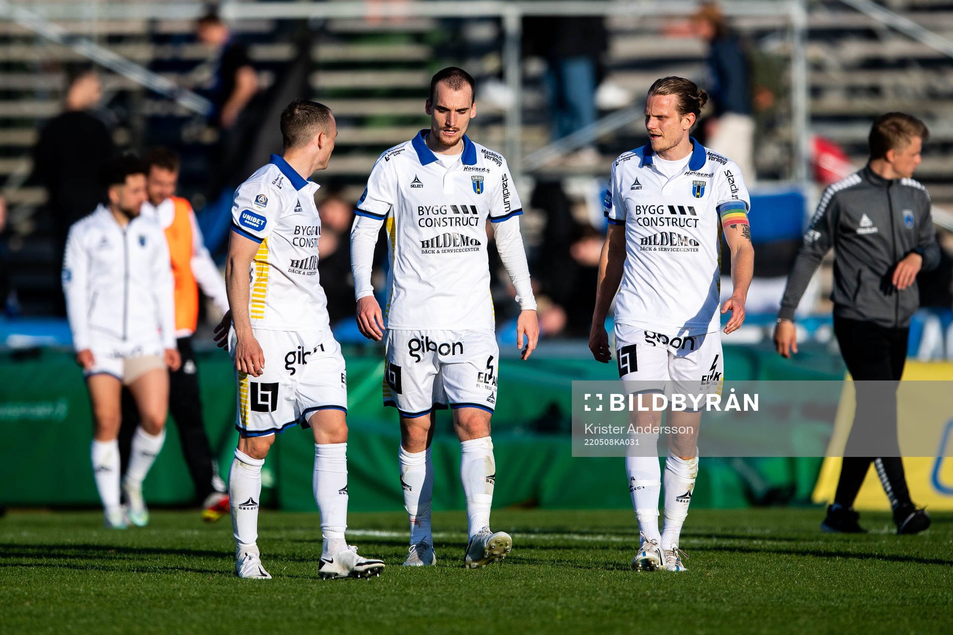 Sirius Aron Bjarnason, Adam Hellborg och Tim Björkström