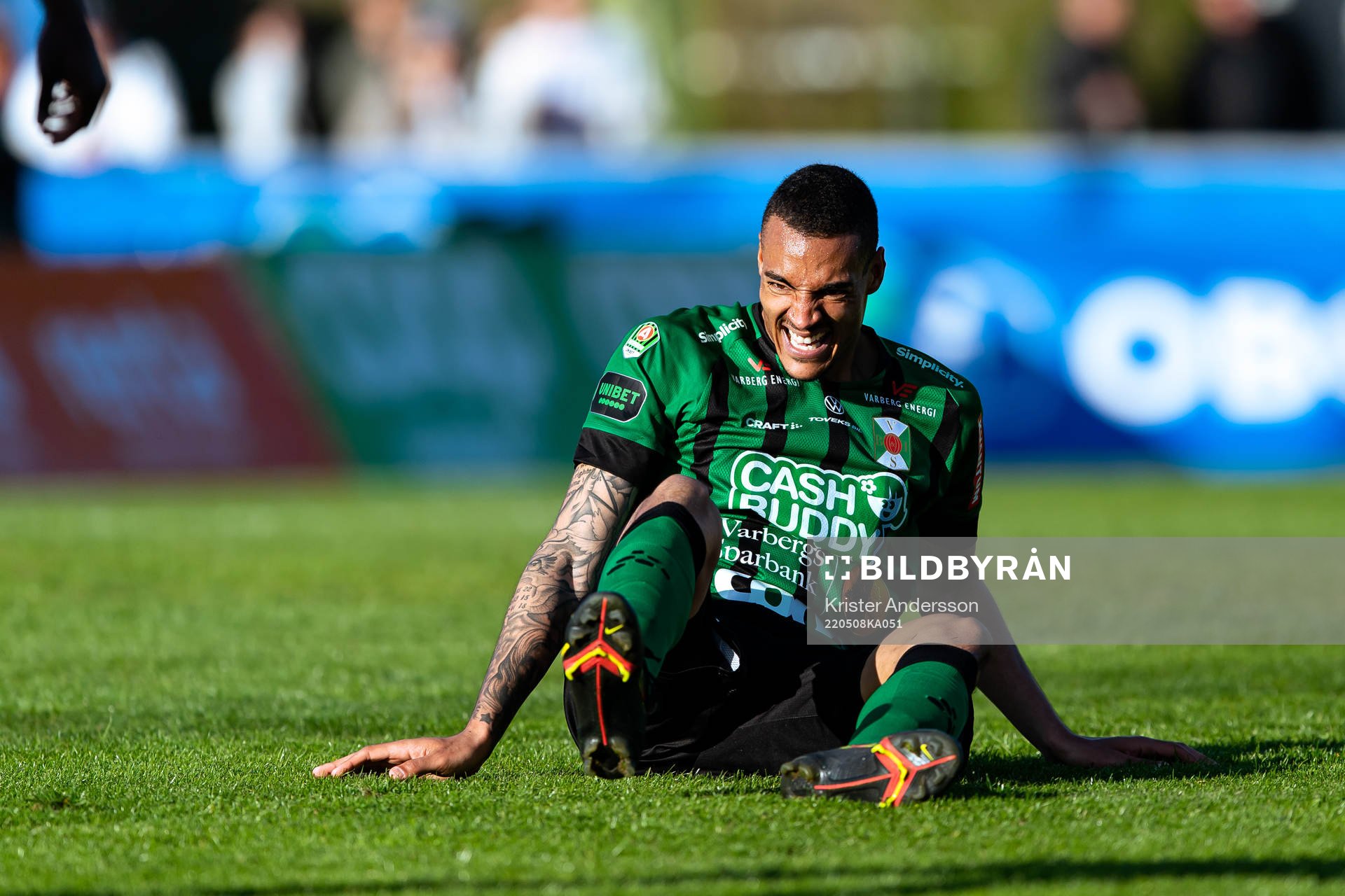 Varbergs Simon Karlsson Adjei